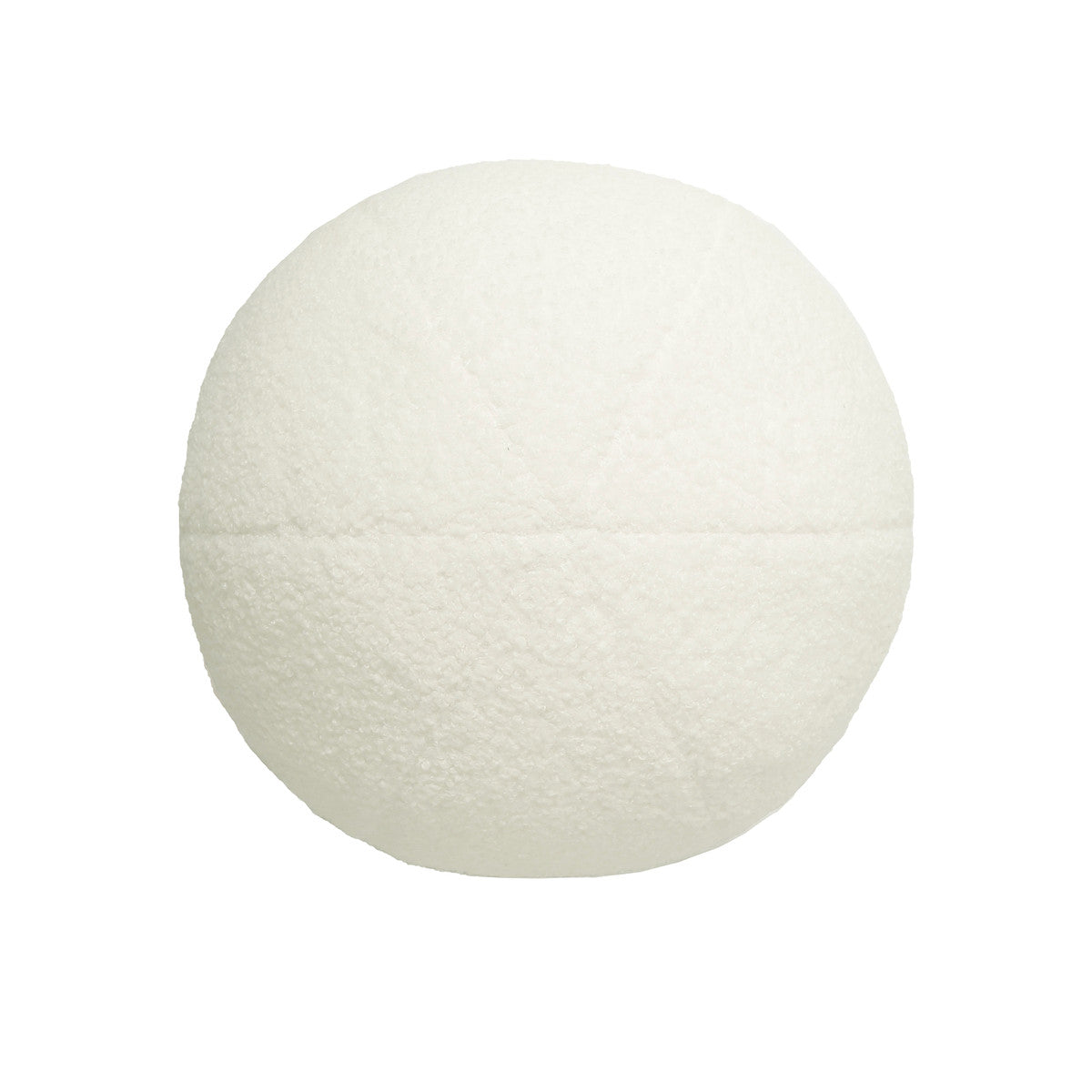 Boba Cream Vegan Shearling 14" Pillow | BeBoldFurniture