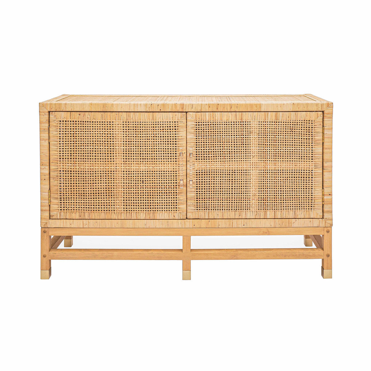 Amara Natural Woven Rattan Buffet In Houston | BeBoldFurniture 