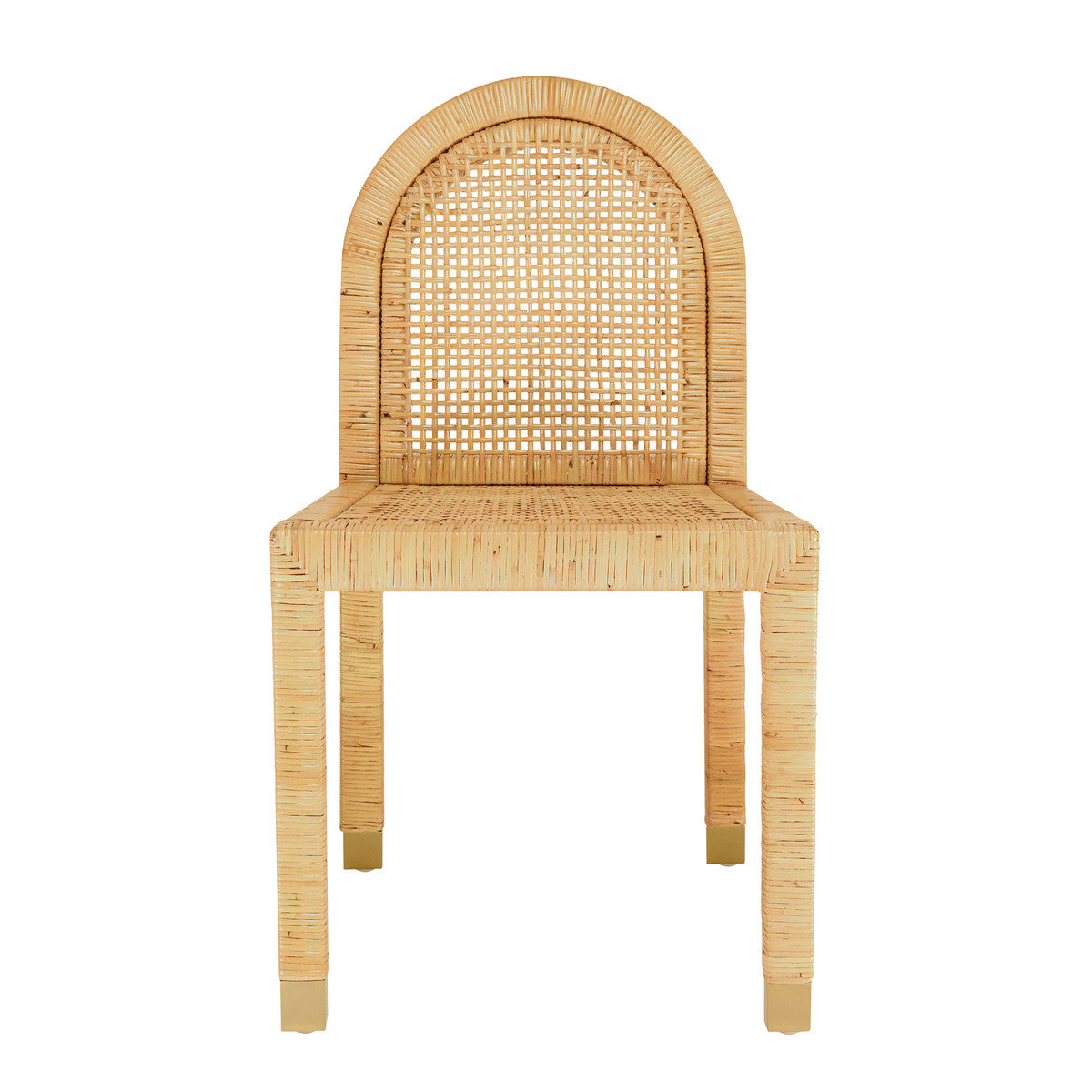 Amara Natural Rattan Dining Chair In Houston | BeBoldFurniture 