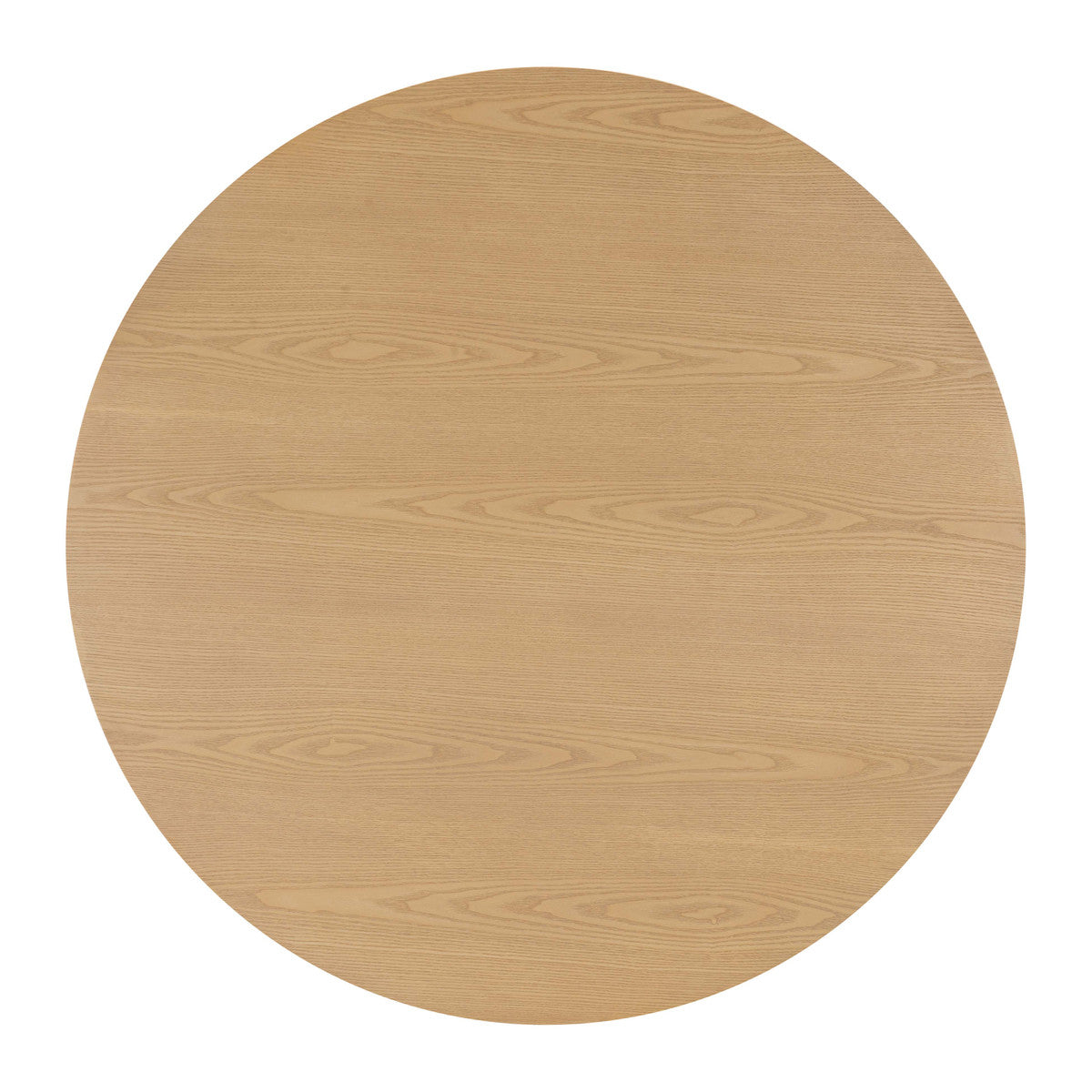 Akiba Natural Ash & Rattan 49" Round Dining Table | BeBoldFurniture