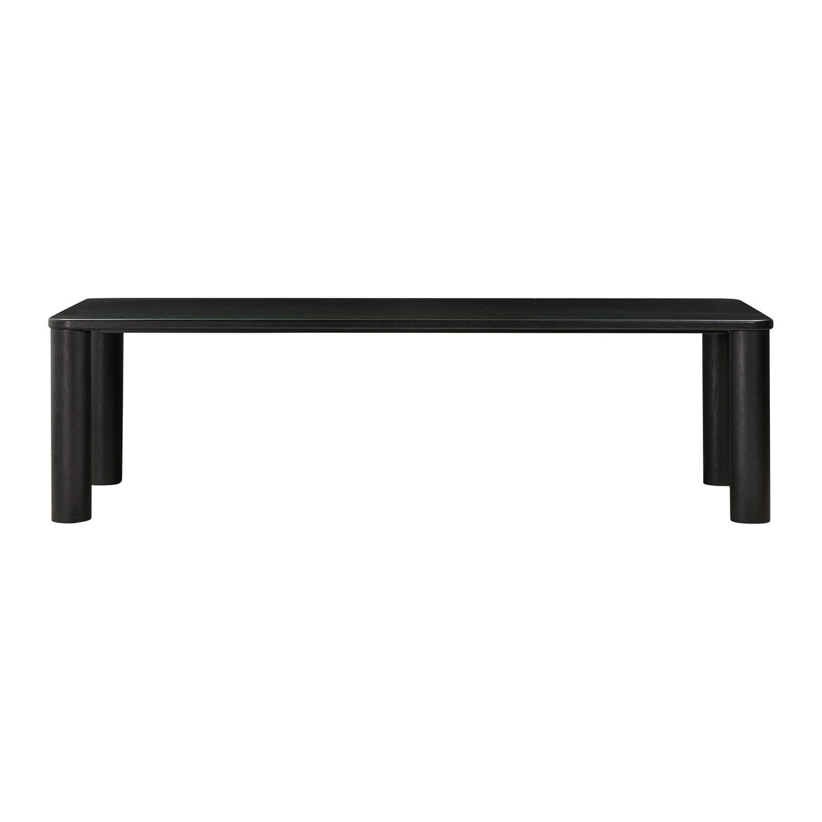 Akola Black Oak Rectangular Dining Table In Houston | BeBoldFurniture 