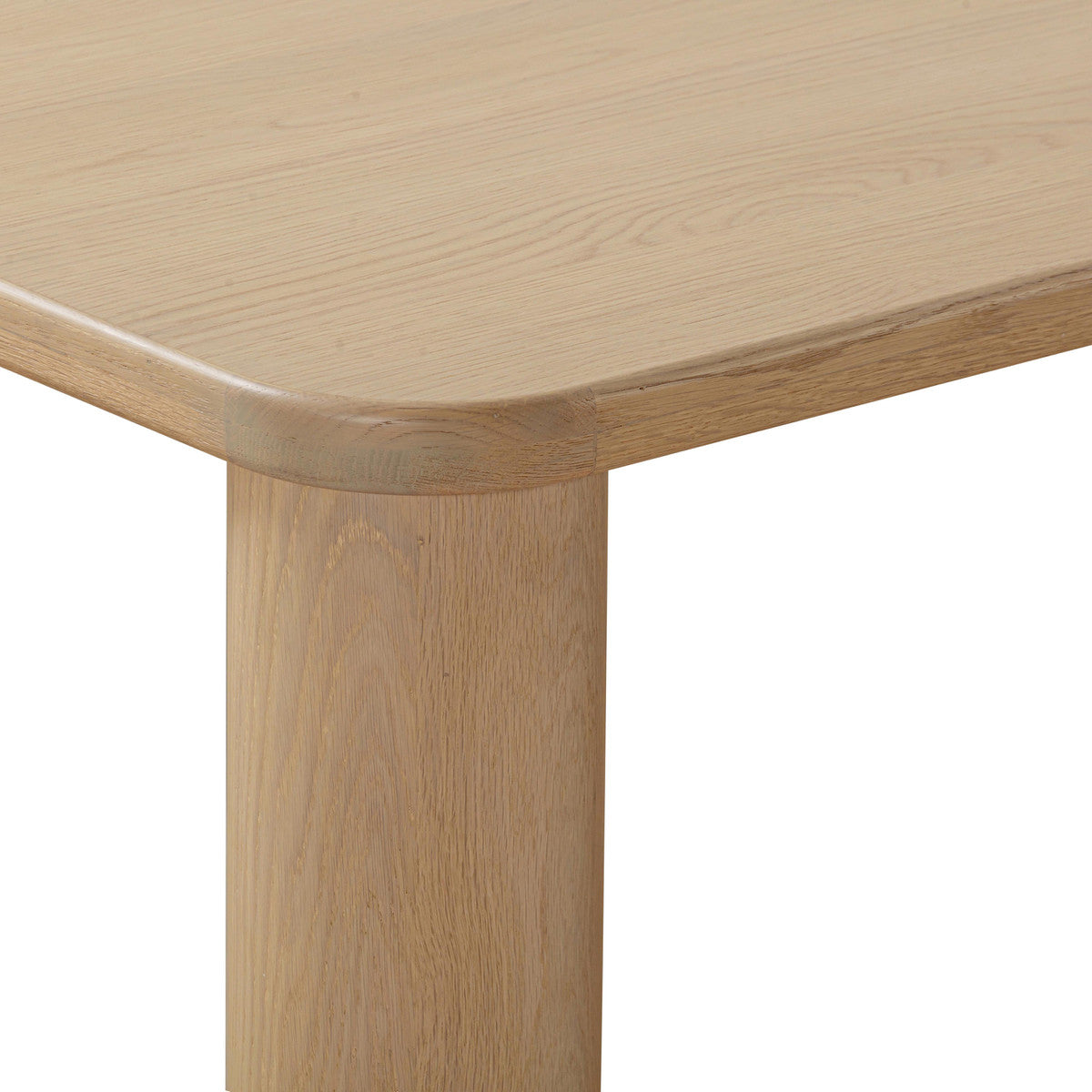 Akola Natural Oak Rectangular Dining Table In Houston | BeBoldFurniture 