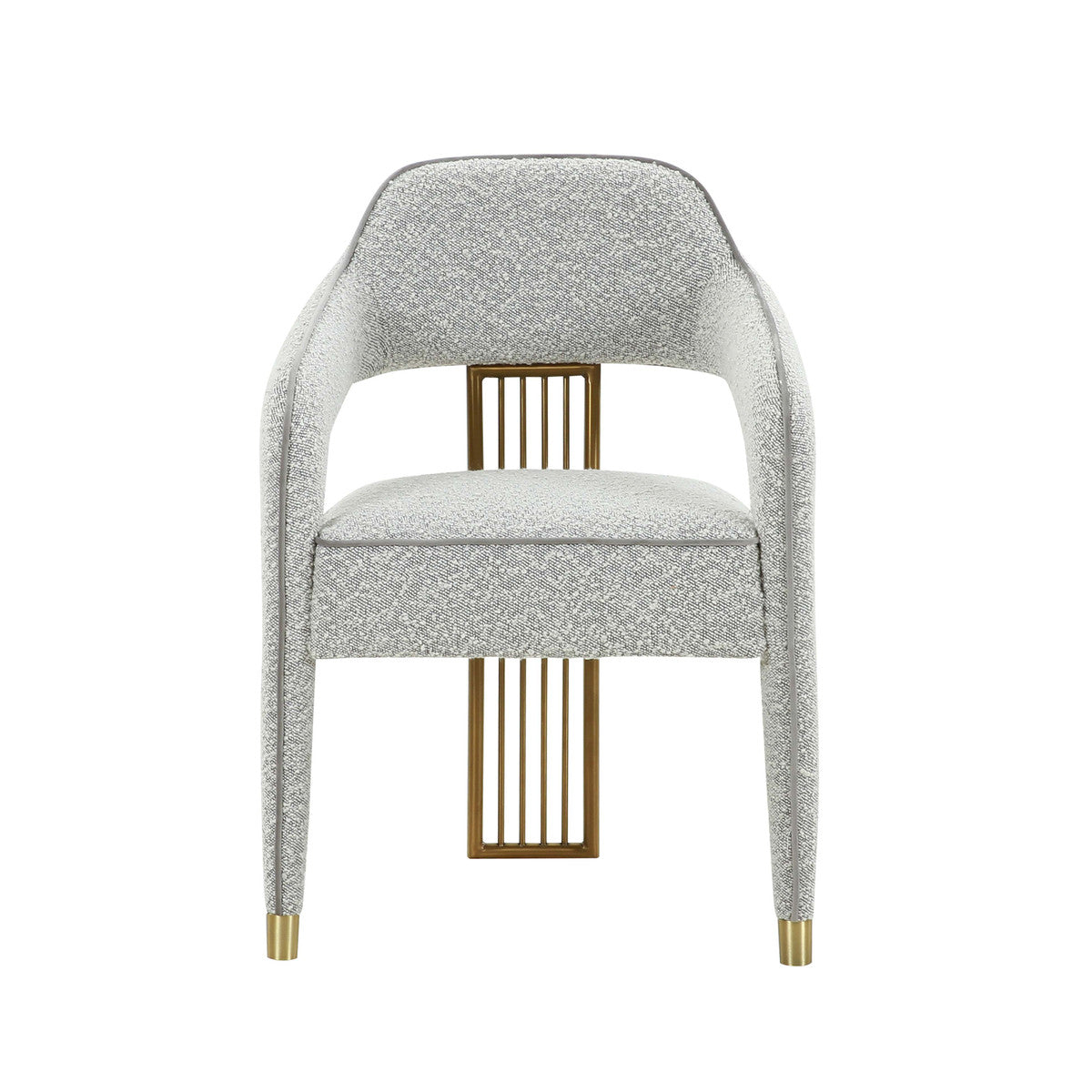 Corralis Speckled Grey Boucle Dining Chair | BeBoldFurniture