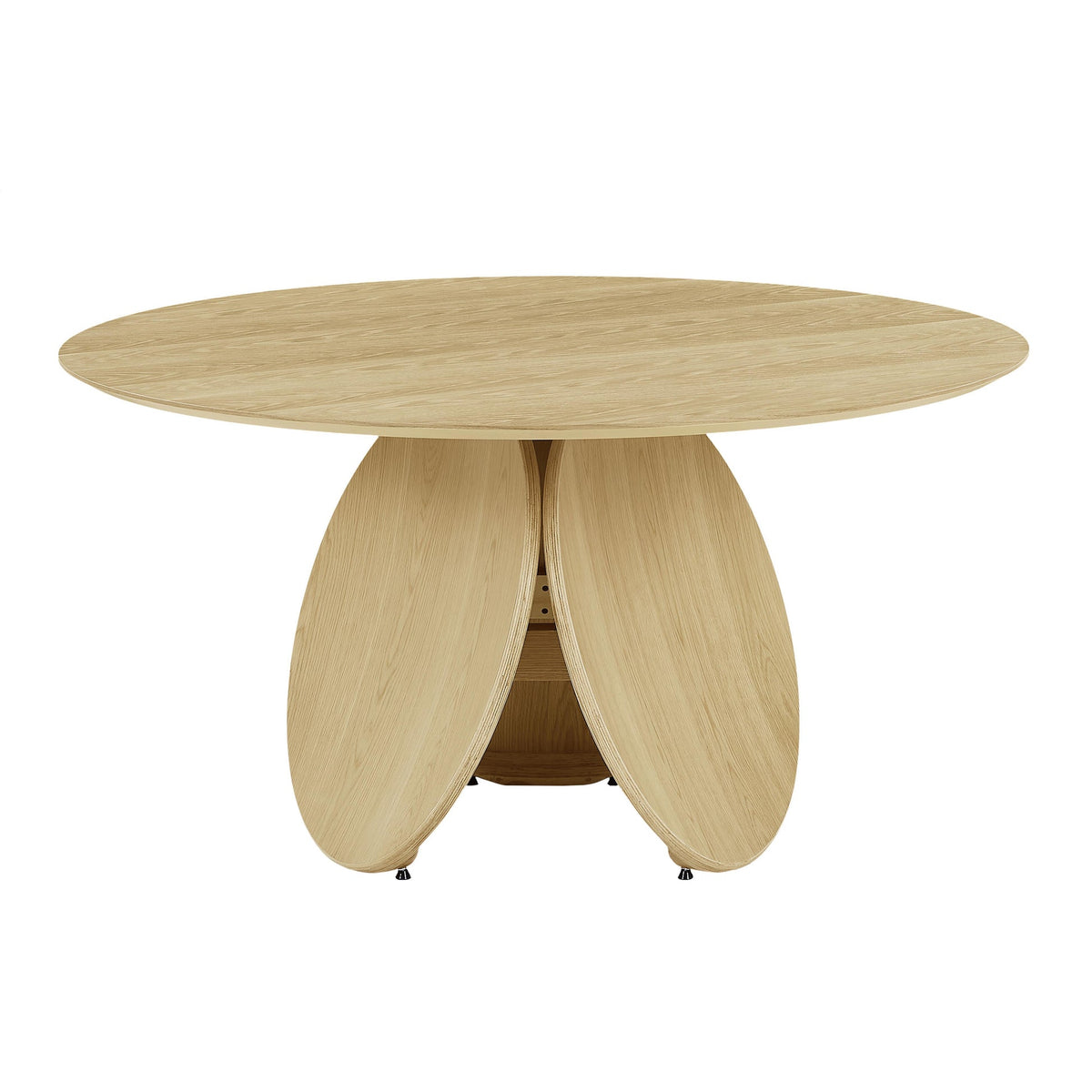 Emil Natural Oak Round Dining Table | BeBoldFurniture