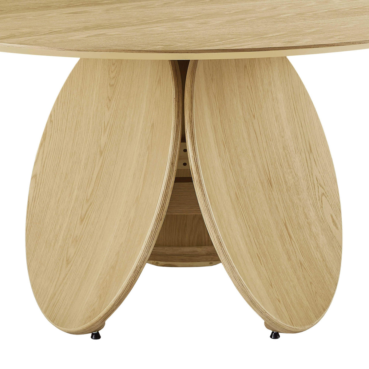 Emil Natural Oak Round Dining Table | BeBoldFurniture