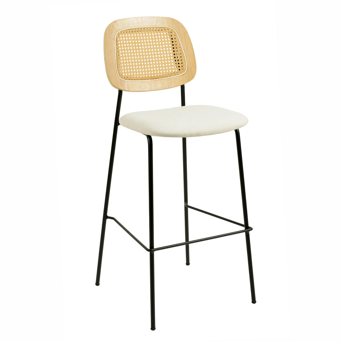 Anais Natural Rattan Counter Stool In Houston | BeBoldFurniture 