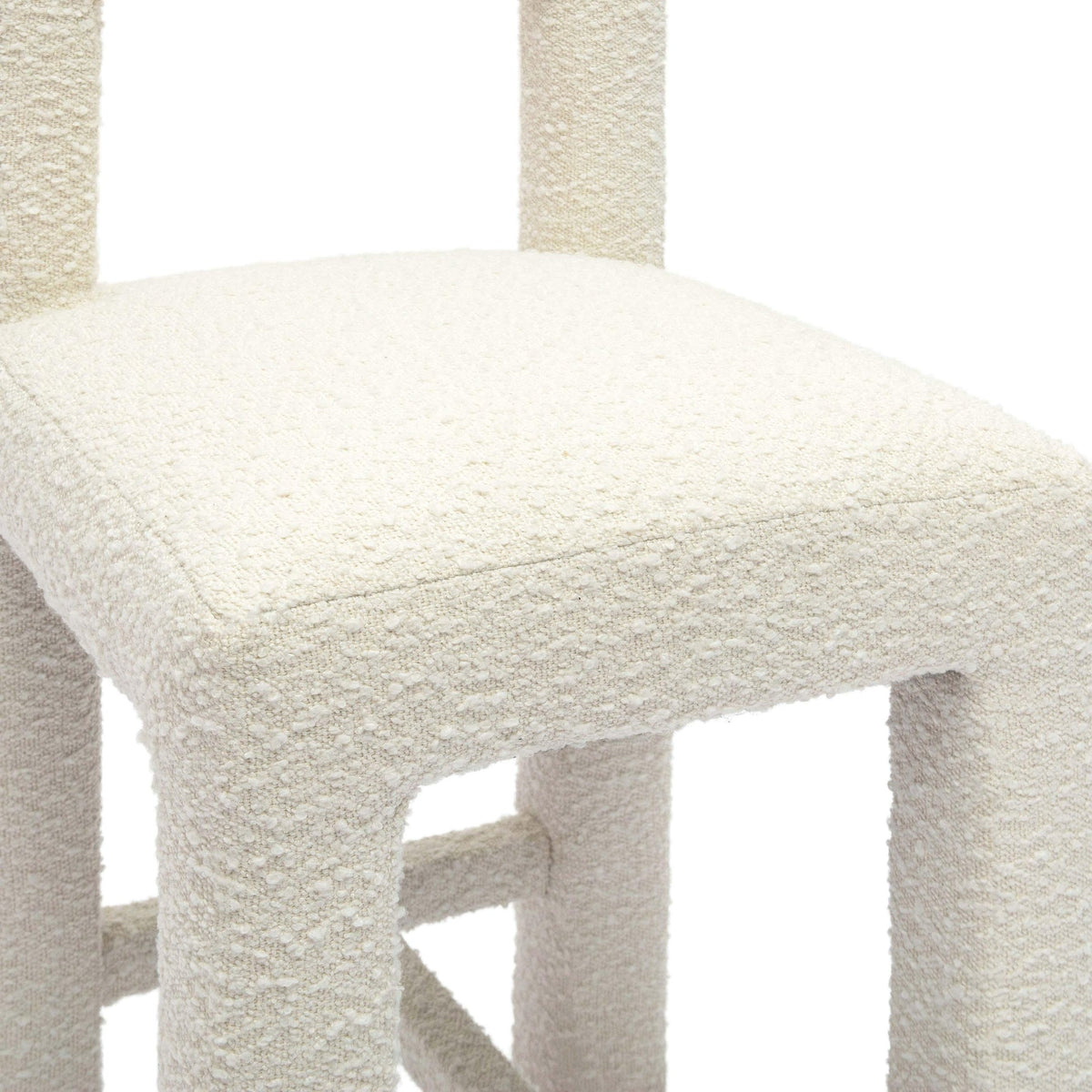 Hazel Cream Boucle Counter Stool | BeBoldFurniture