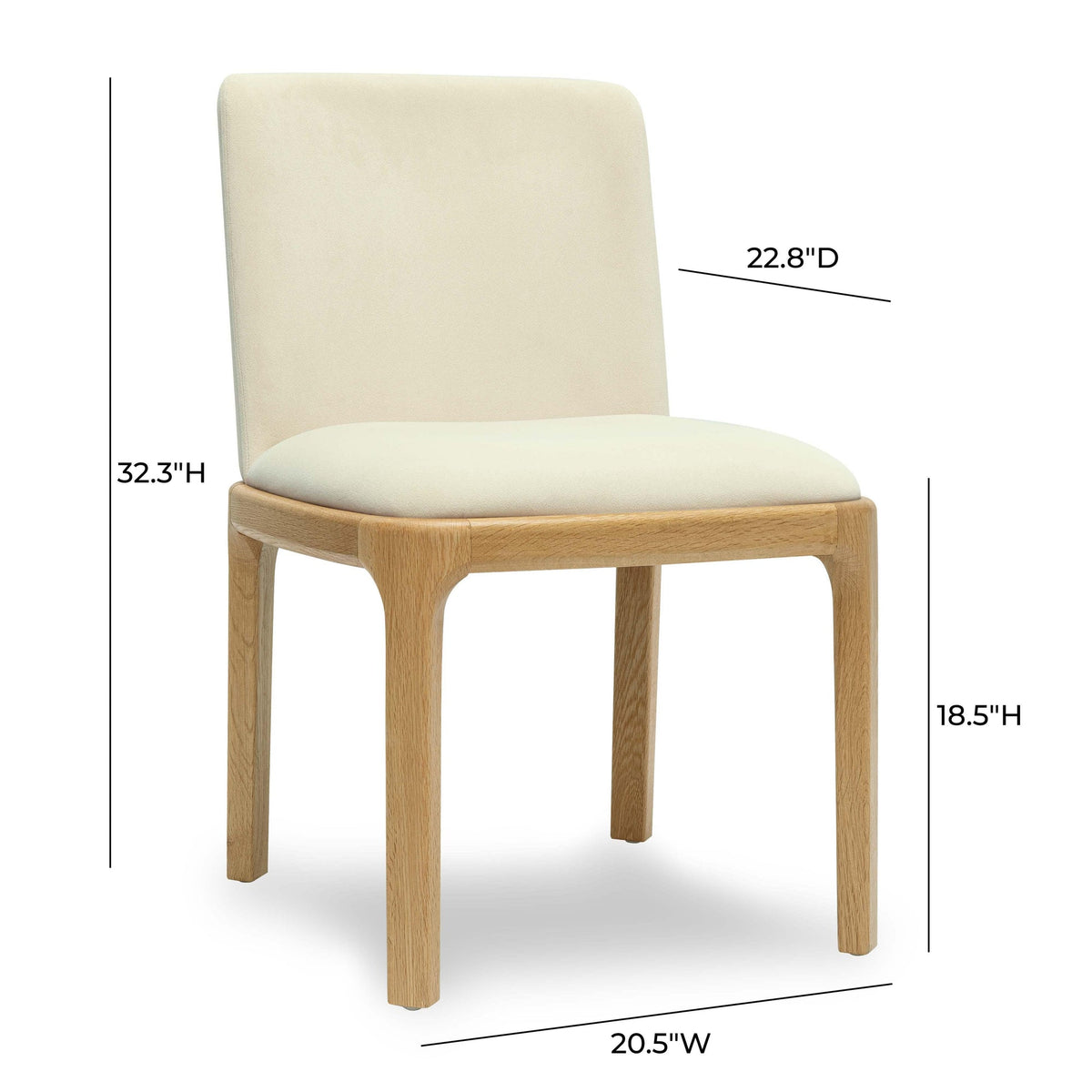 Rebecca Performance Velvet Dining Chair | BeBoldFurniture