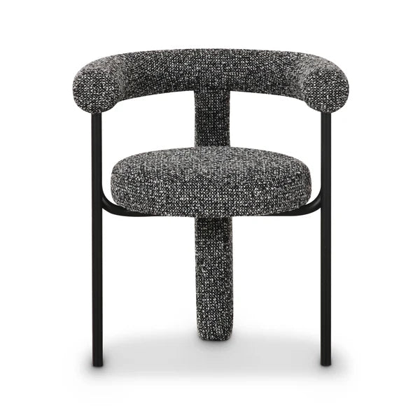 Synn Black Performance Boucle Dining Chair | BeBoldFurniture