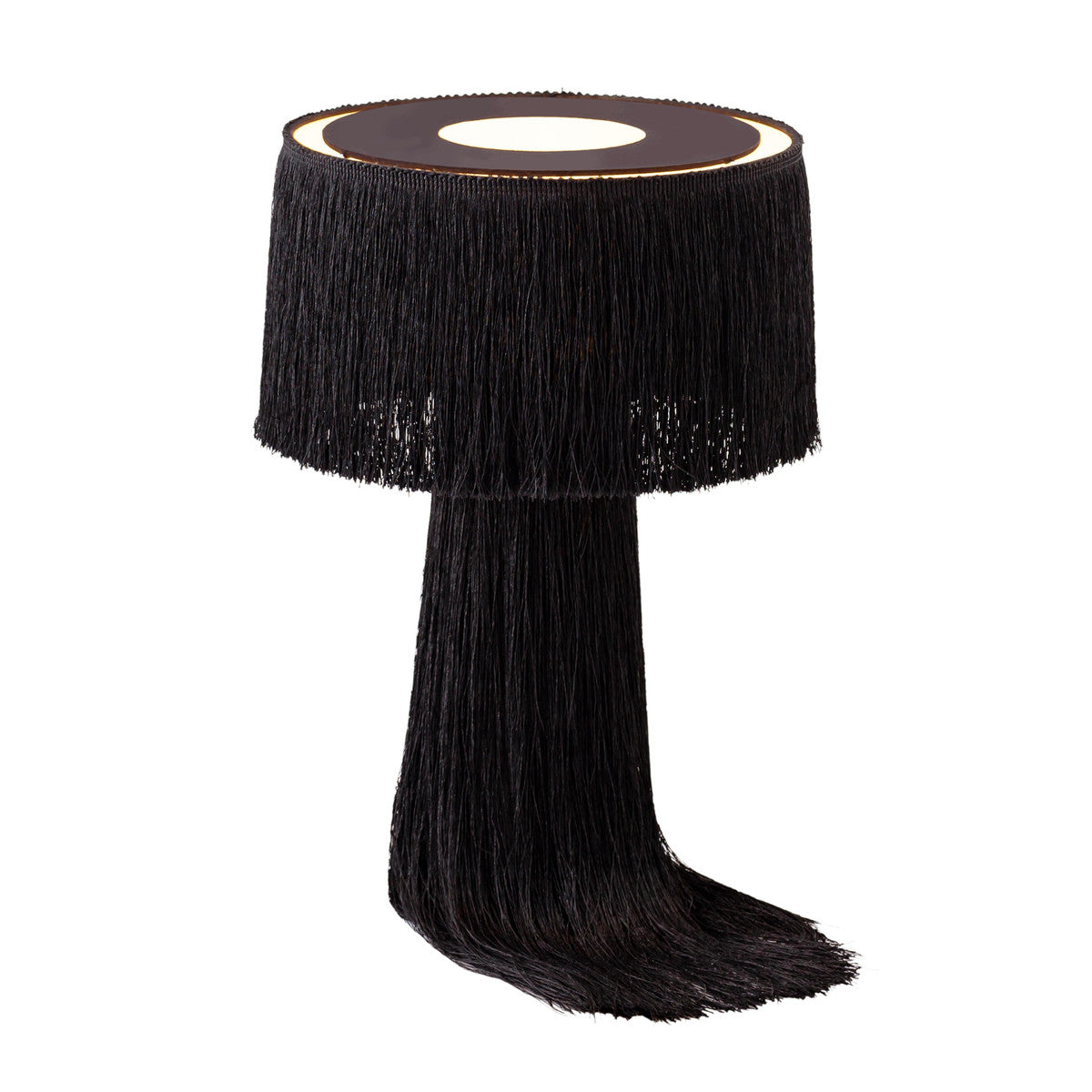 Atolla Black Tassel Table Lamp In Houston | BeBoldFurniture 