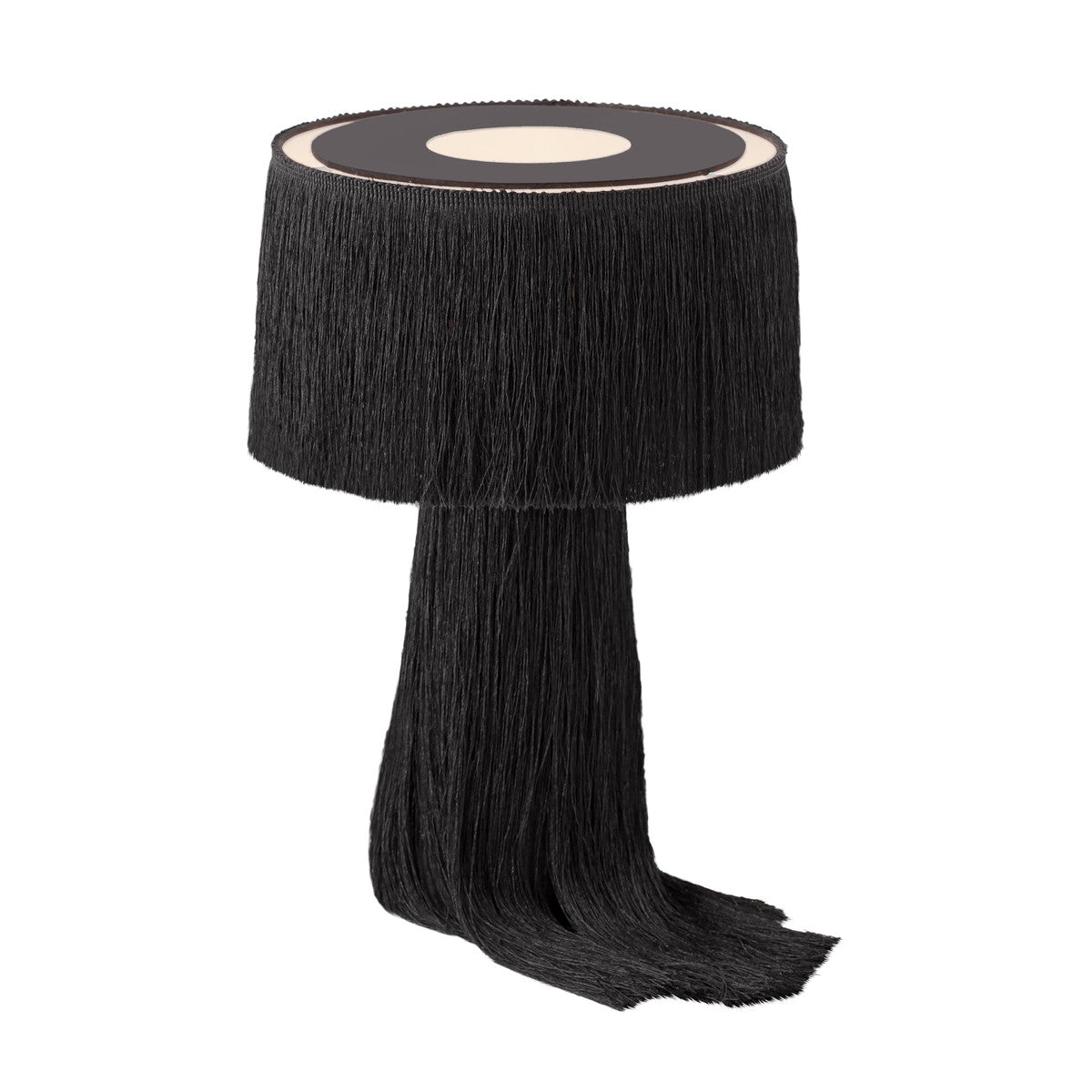 Atolla Black Tassel Table Lamp In Houston | BeBoldFurniture 