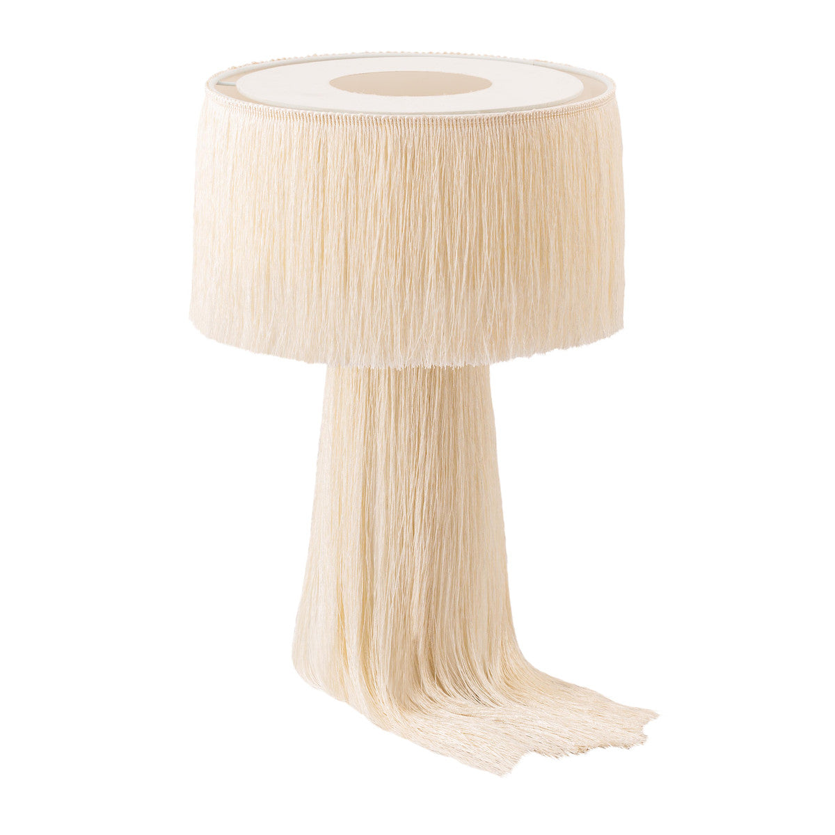 Atolla Cream Tassel Table Lamp In Houston | BeBoldFurniture