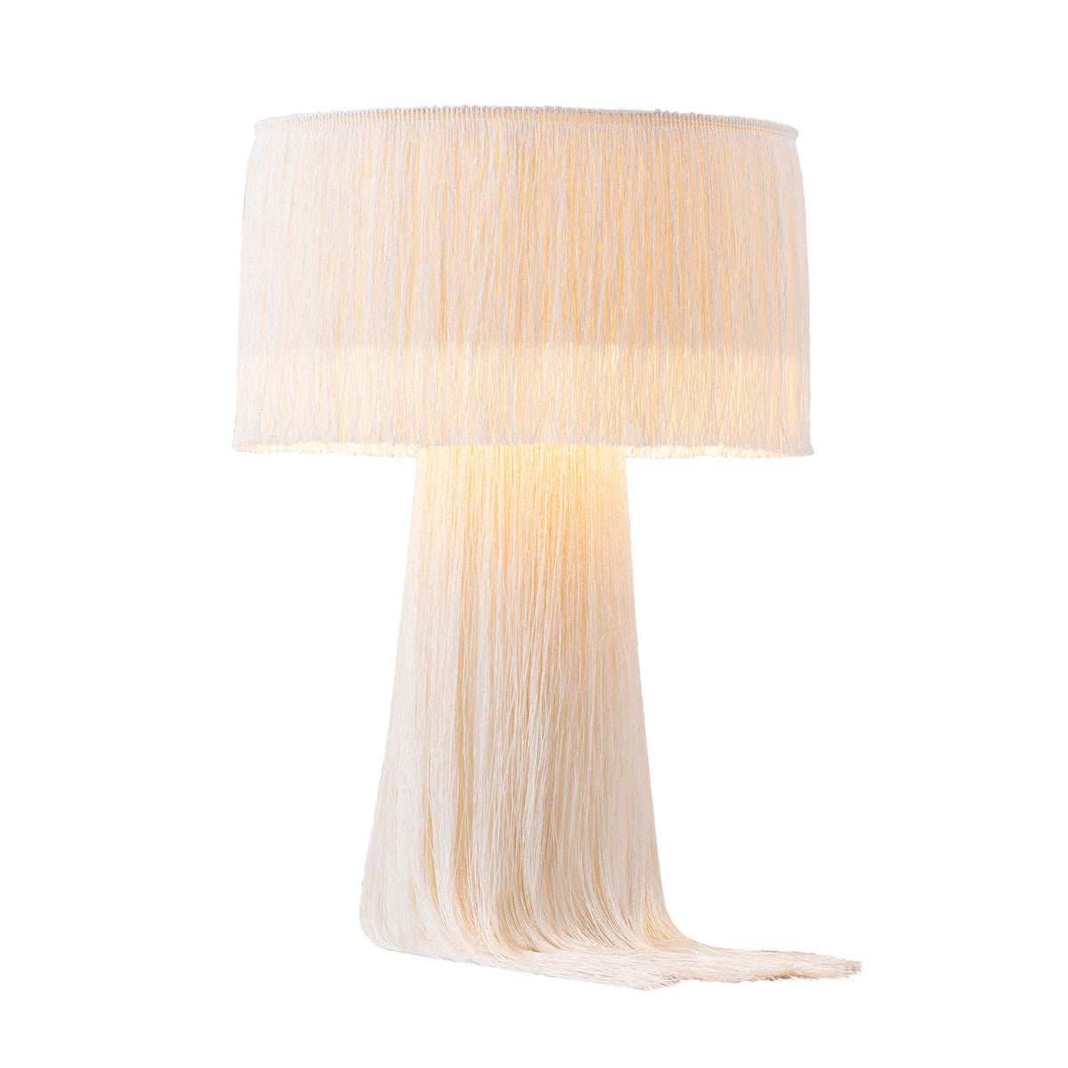 Atolla Cream Tassel Table Lamp In Houston | BeBoldFurniture