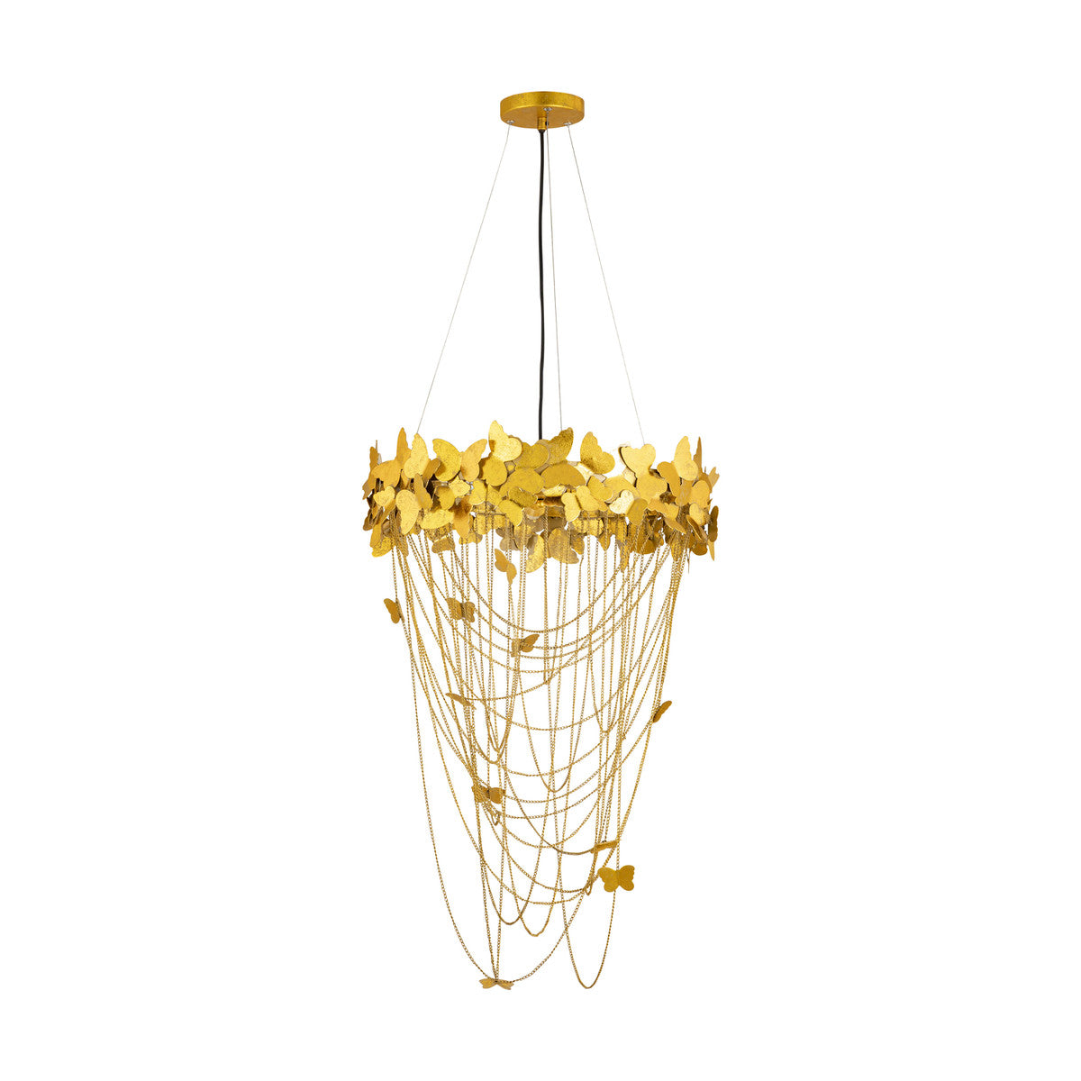 Butterfly Gold Chandelier | BeBoldFurniture