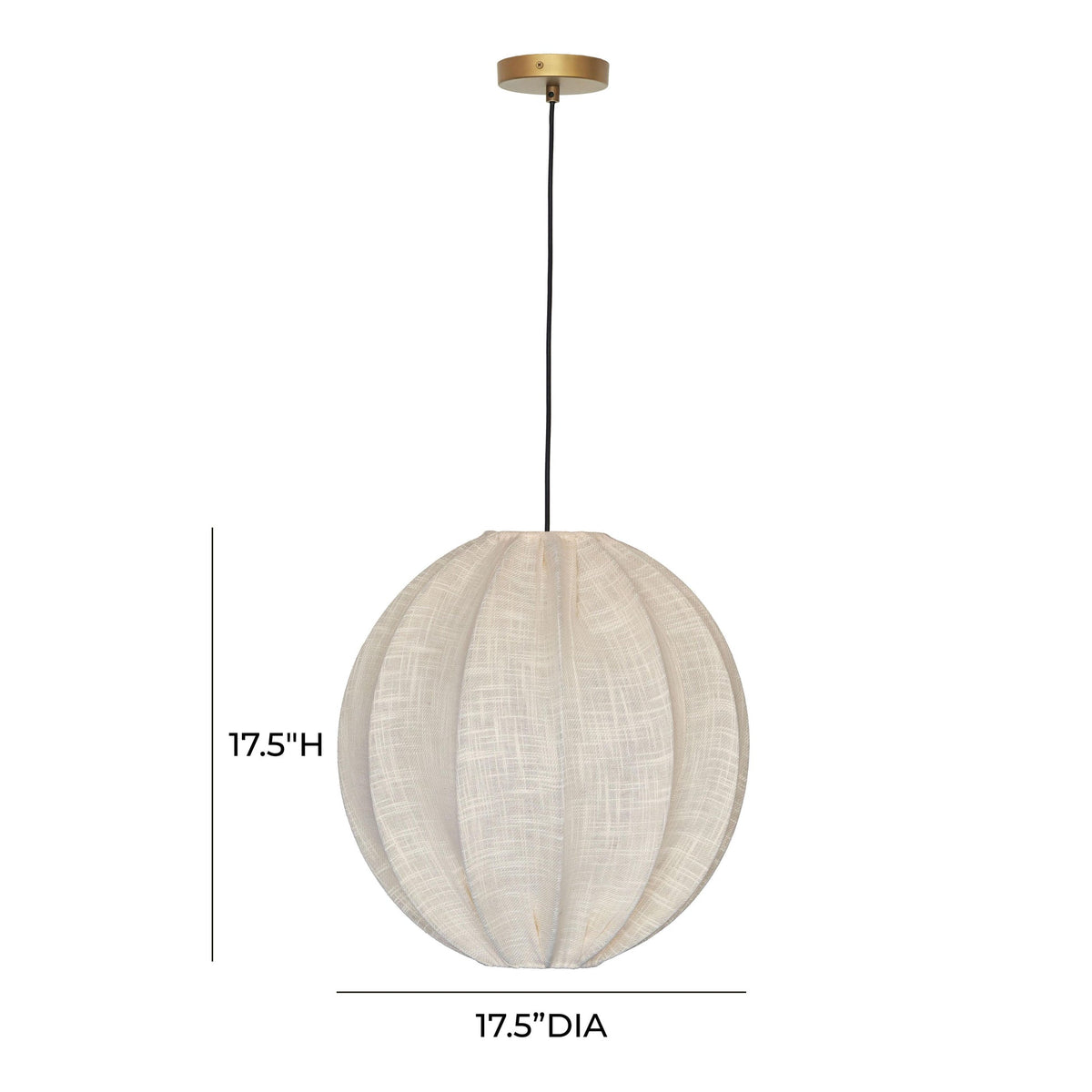 Elliana Off-White Pendant Lamp | BeBoldFurniture