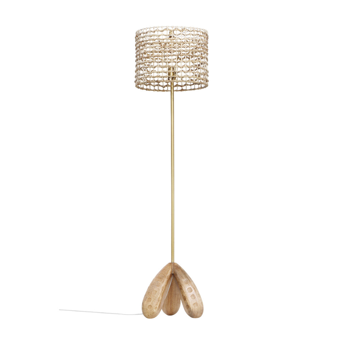 Alondra Wooden Floor Lamp In Houston | BeBoldFurniture 