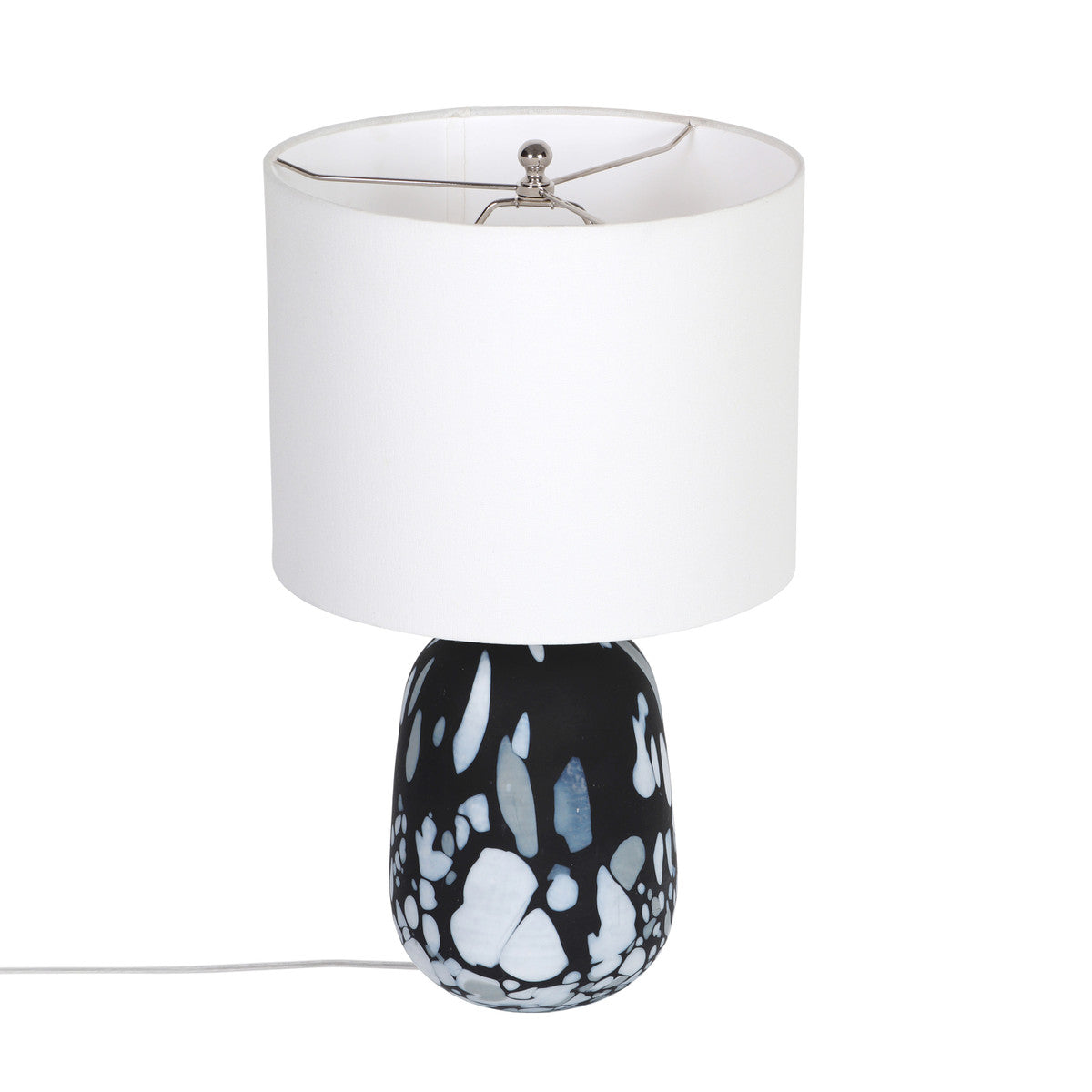 Alana Two-Tone Glass Table Lamp In Houston | BeBoldFurniture 