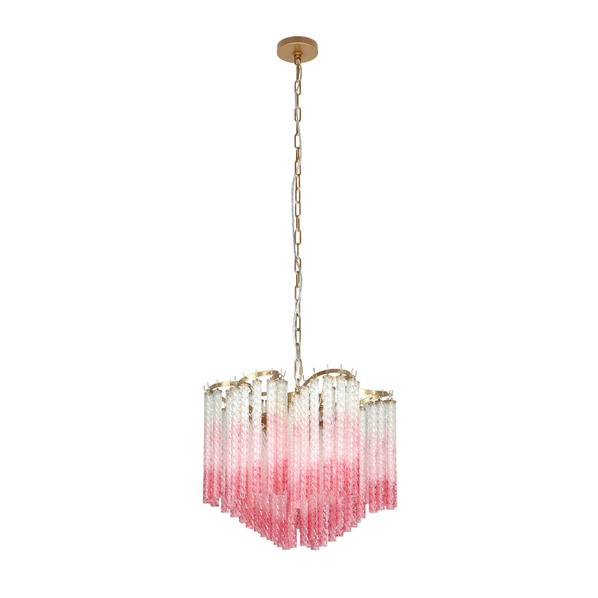 Ananya Ombre Glass Chandelier In Houston | BeBoldFurniture 