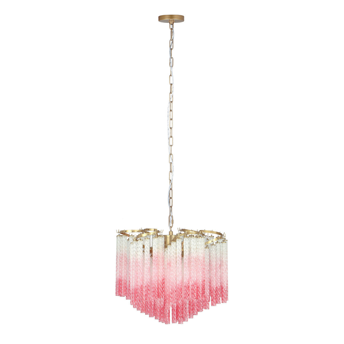 Ananya Ombre Glass Chandelier In Houston | BeBoldFurniture 