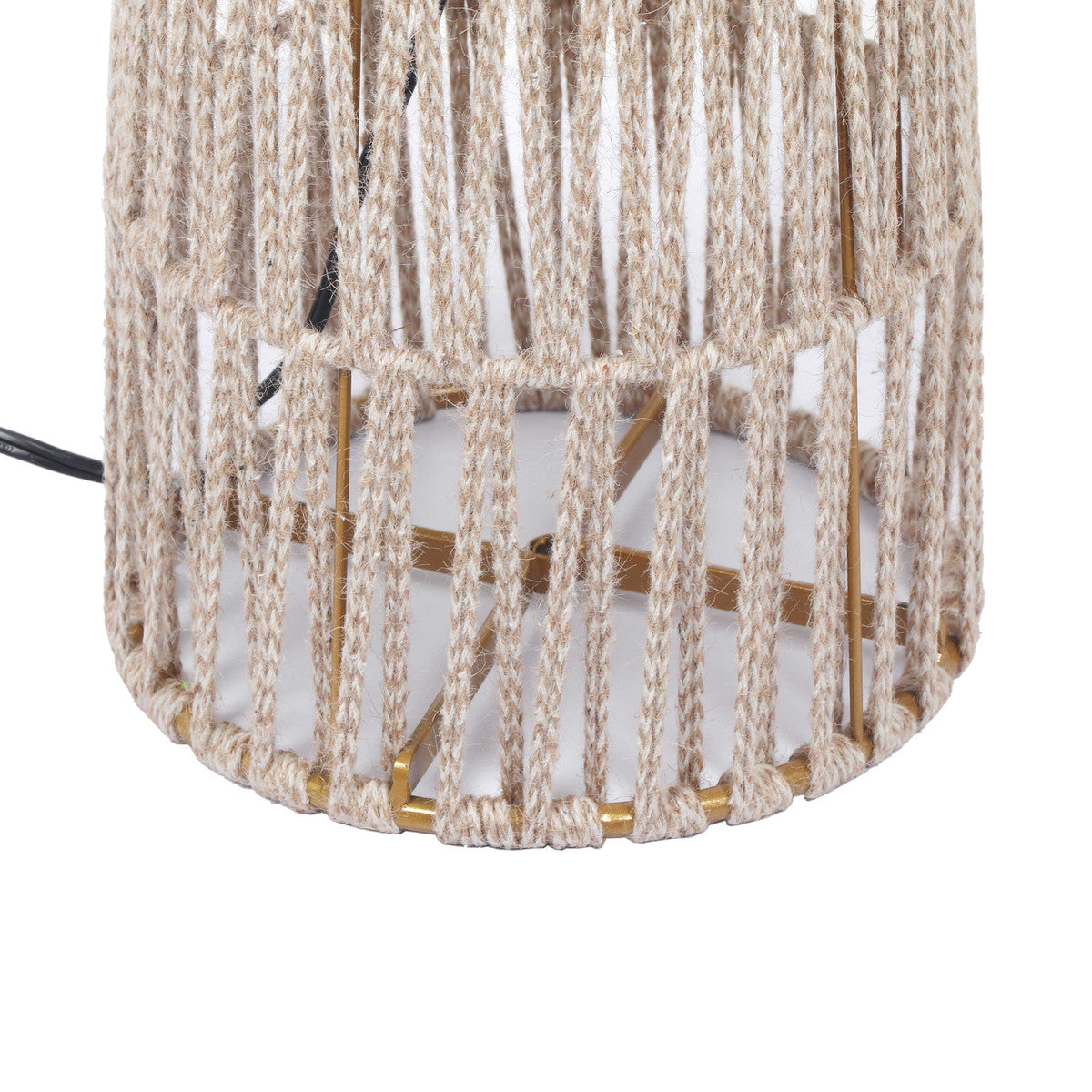 Beam Cream Natural Jute Floor Lamp In Houston | BeBoldFurniture 