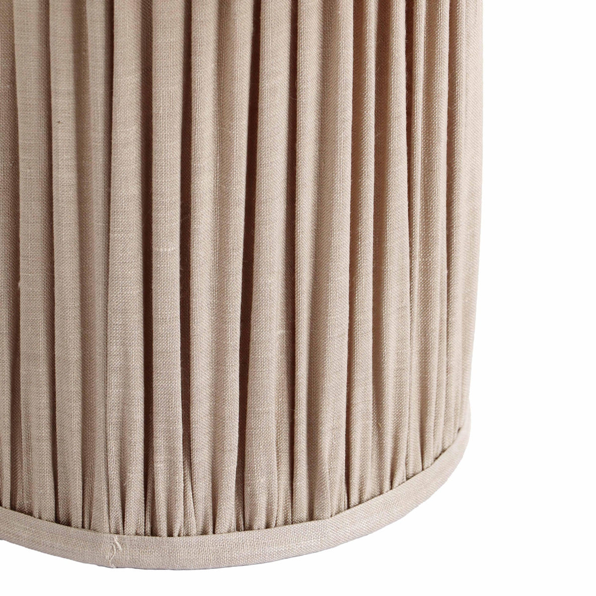 Corrine Beige Linen Table Lamp | BeBoldFurniture