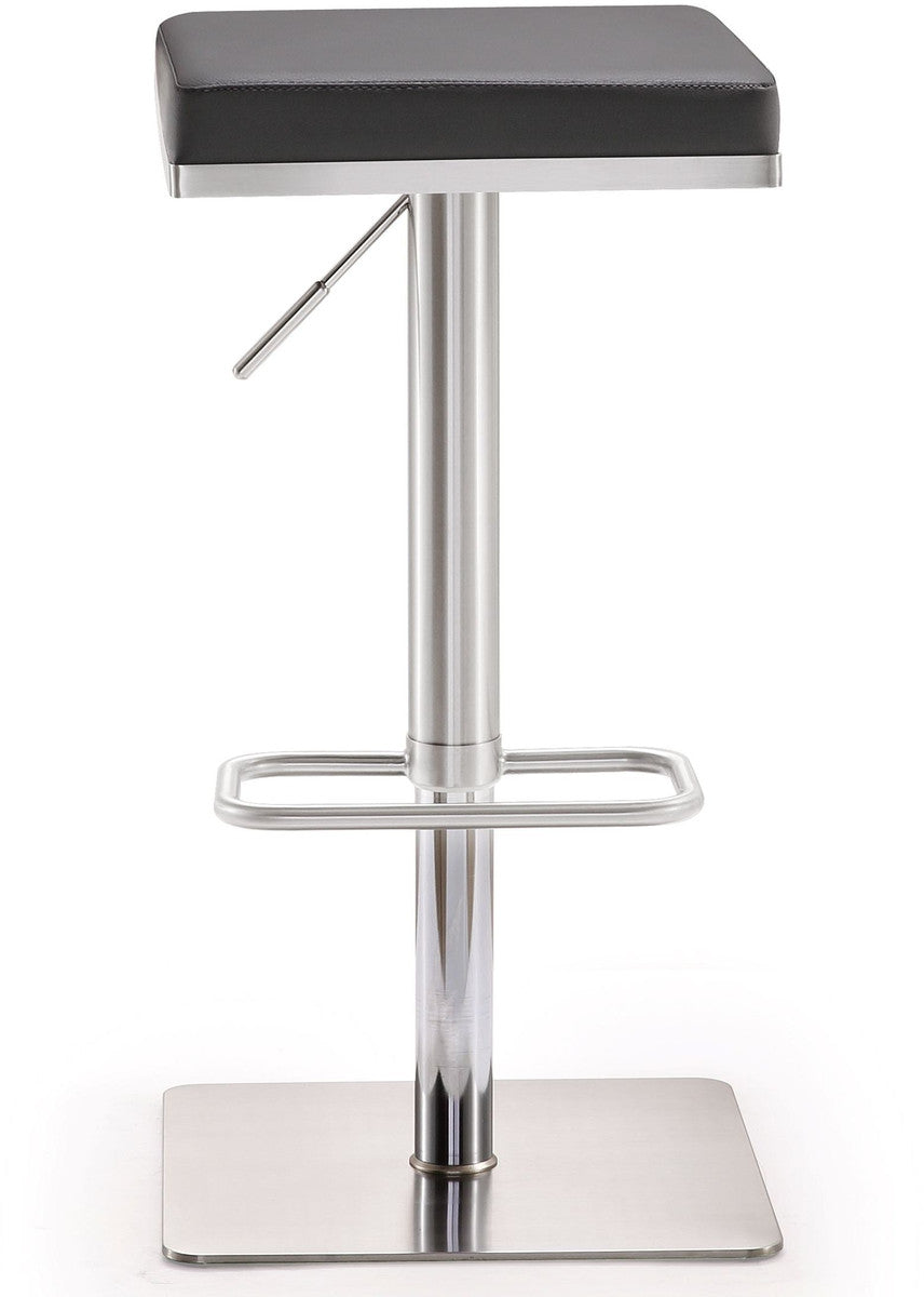 Bari Grey Steel Adjustable Barstool In Houston | BeBoldFurniture 