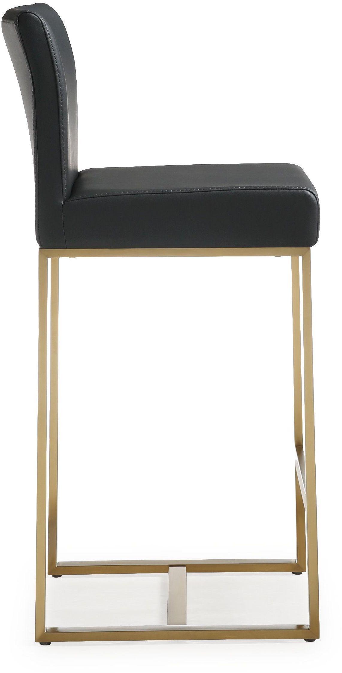 Denmark Black Gold Steel Counter Stool (Set of 2) | BeBoldFurniture