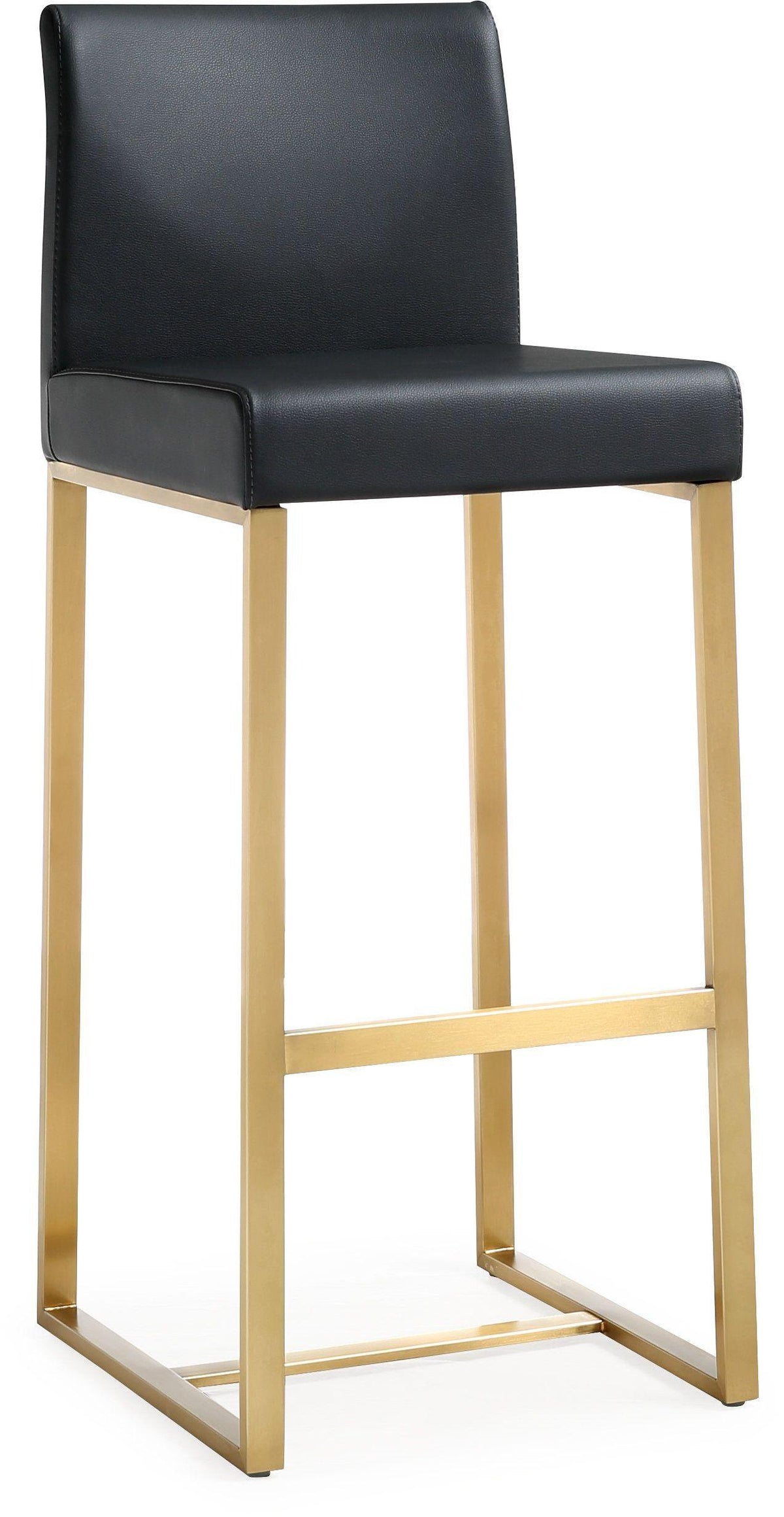 Denmark Black Gold Steel Barstool (Set of 2) | BeBoldFurniture