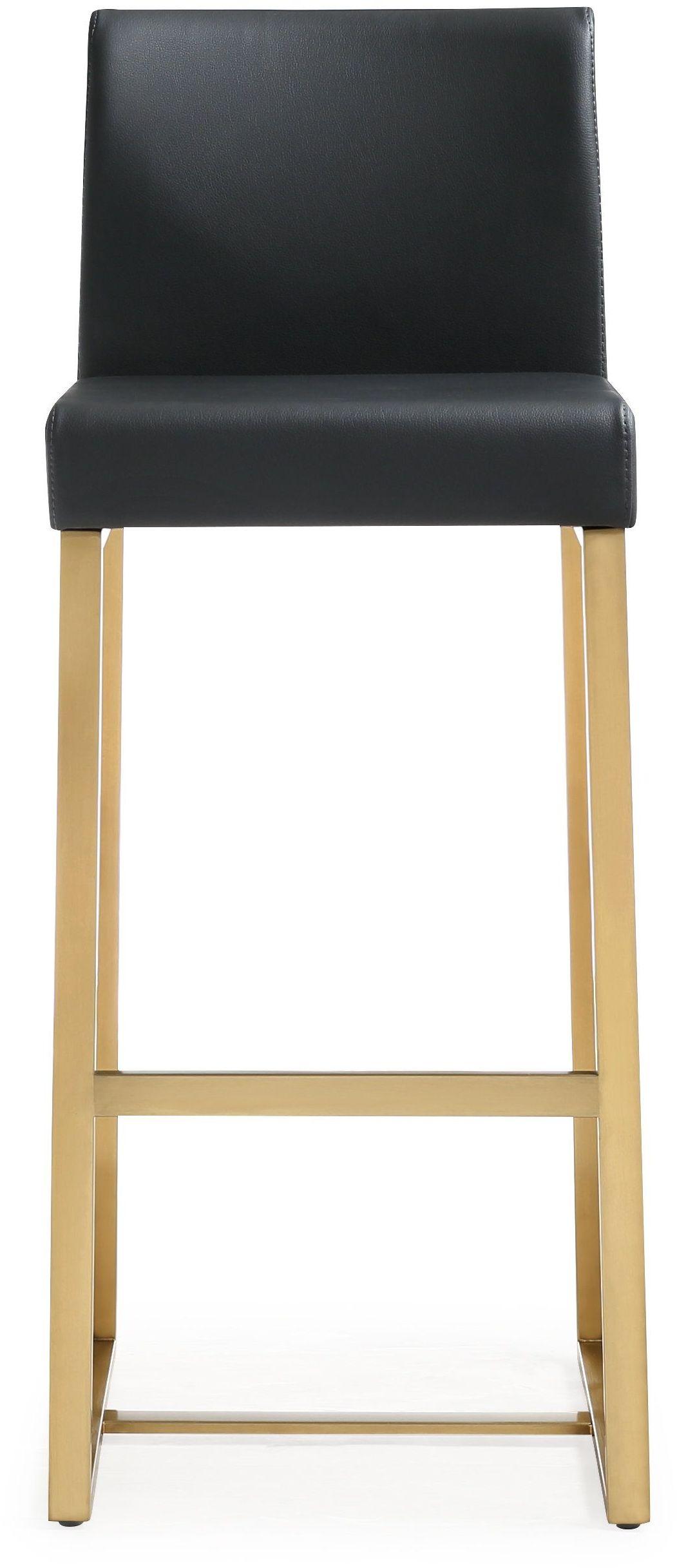 Denmark Black Gold Steel Barstool (Set of 2) | BeBoldFurniture