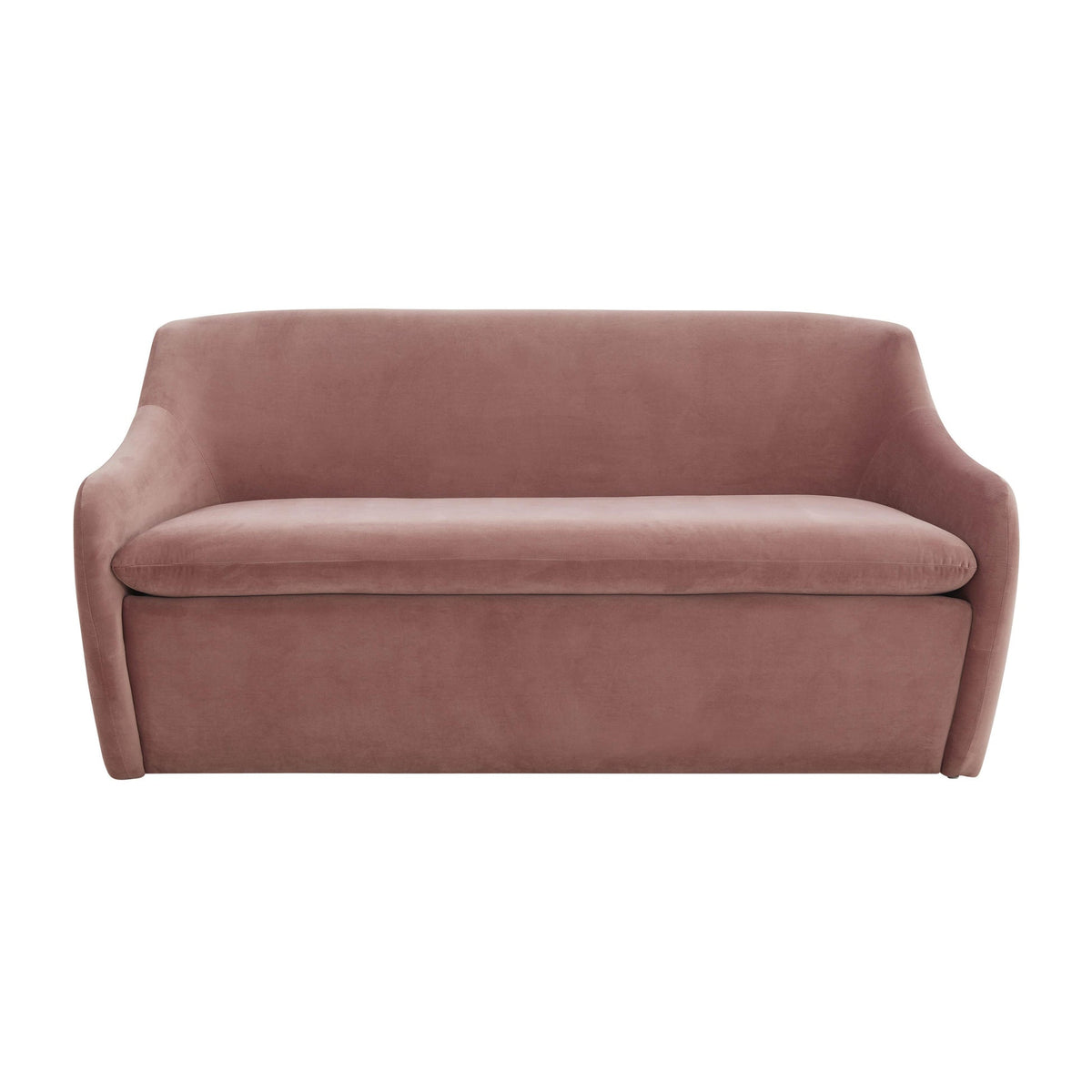 Cellia Mauve Velvet Loveseat | BeBoldFurniture