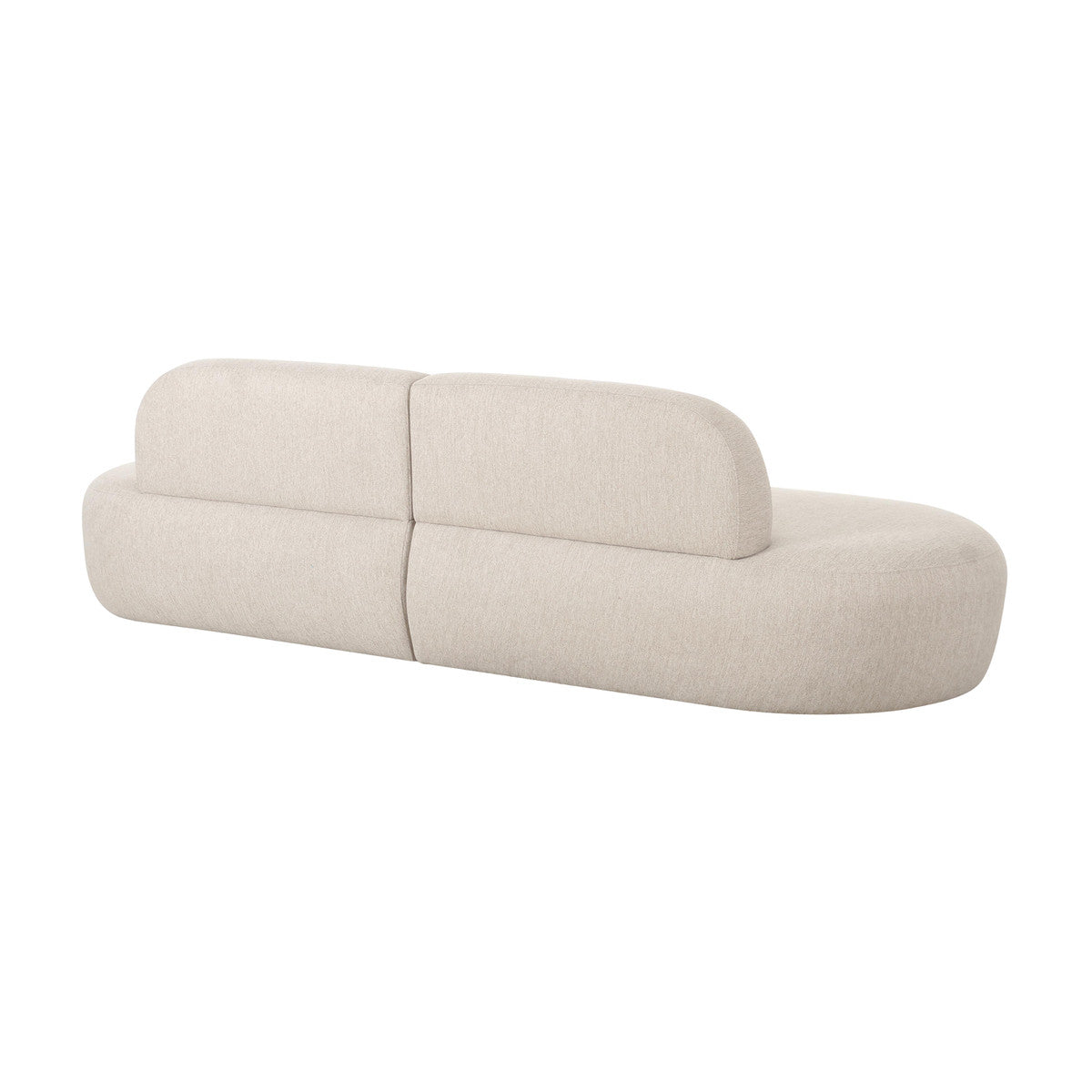 Broohah Beige Linen Sofa | BeBoldFurniture