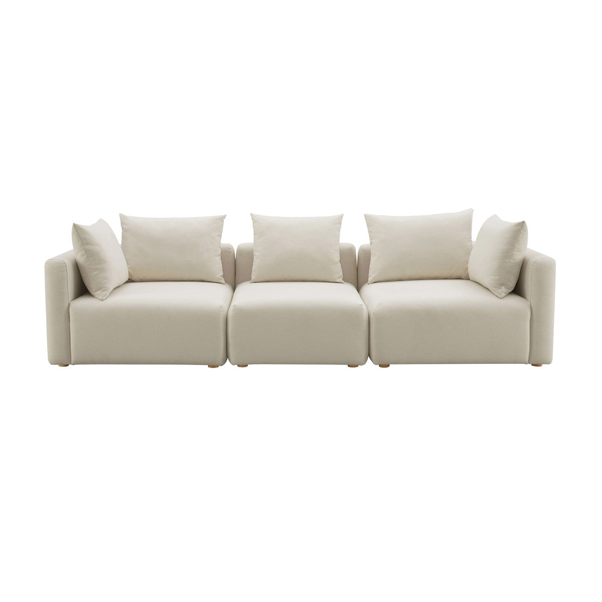 Hangover Cream Linen Sofa | BeBoldFurniture