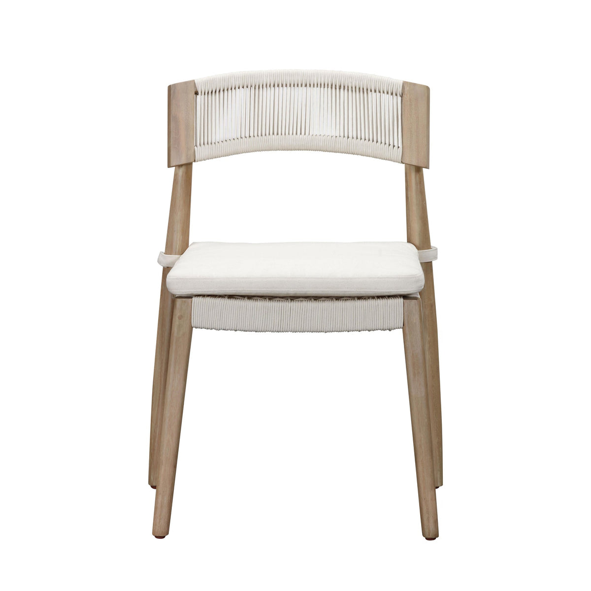 Gata Cream Outdoor Dining Chair - Set of 2 | BeBoldFurniture