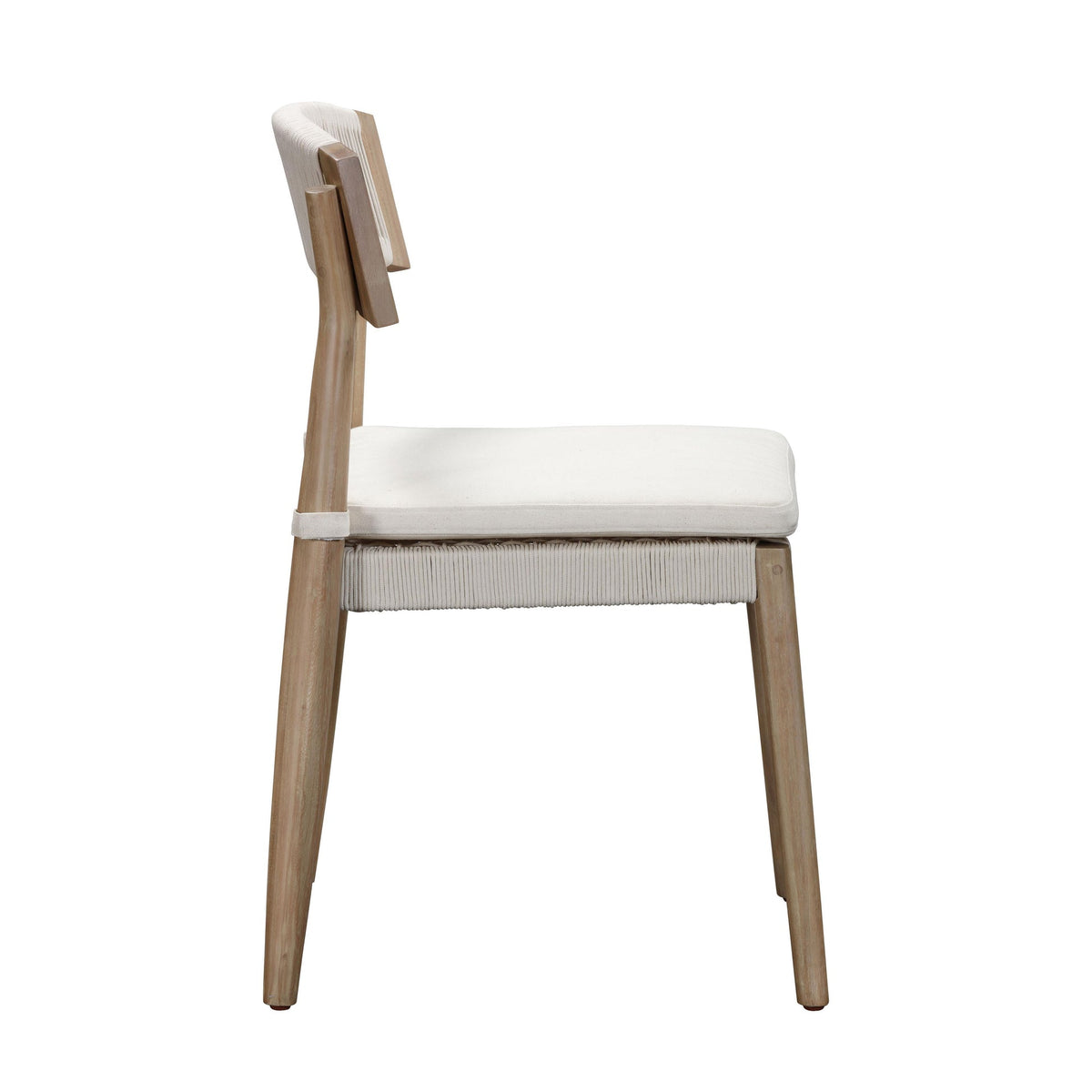 Gata Cream Outdoor Dining Chair - Set of 2 | BeBoldFurniture