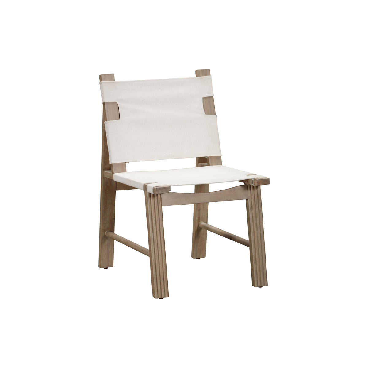 Cassie Cream Outdoor Dining Chair - Set of 2 | BeBoldFurniture