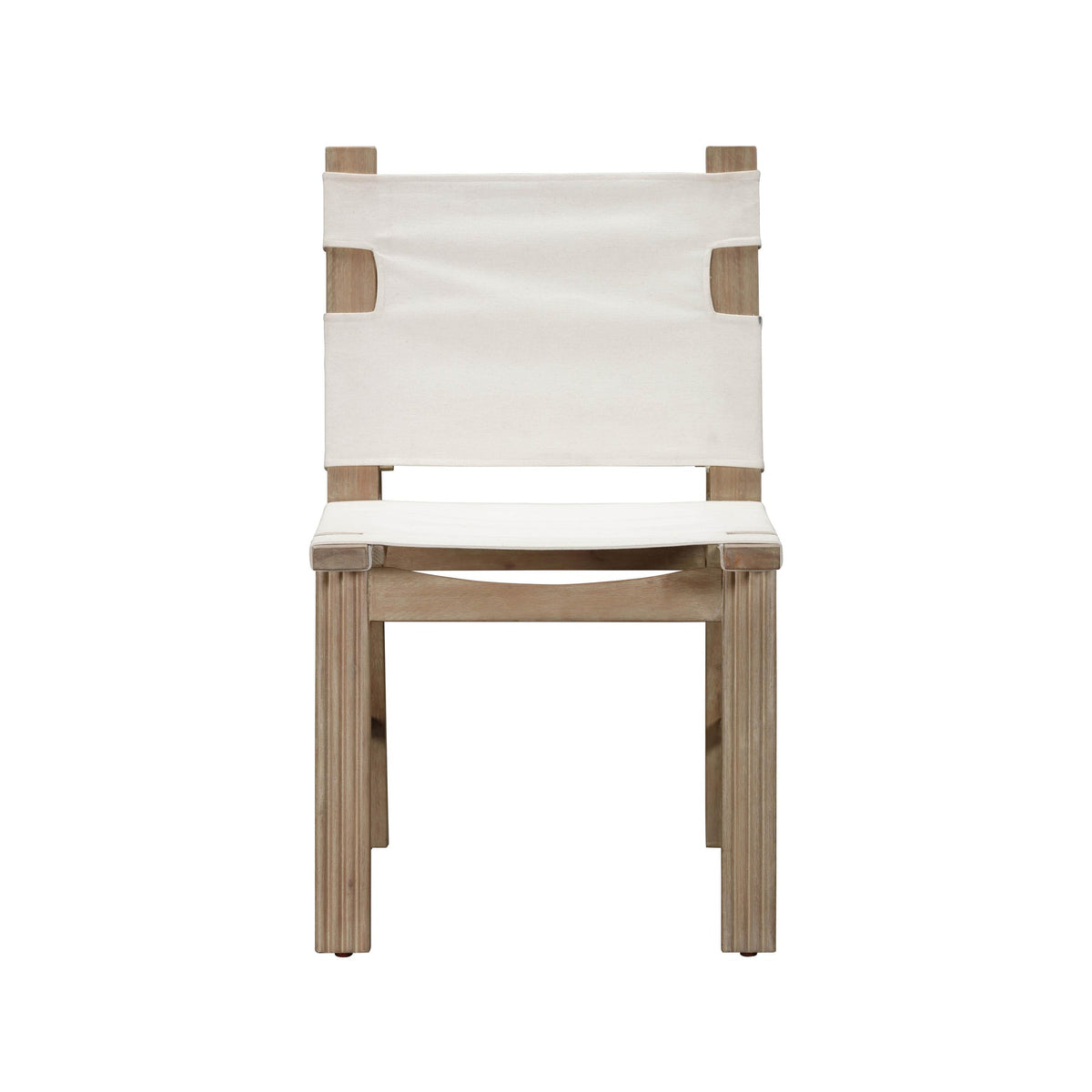 Cassie Cream Outdoor Dining Chair - Set of 2 | BeBoldFurniture