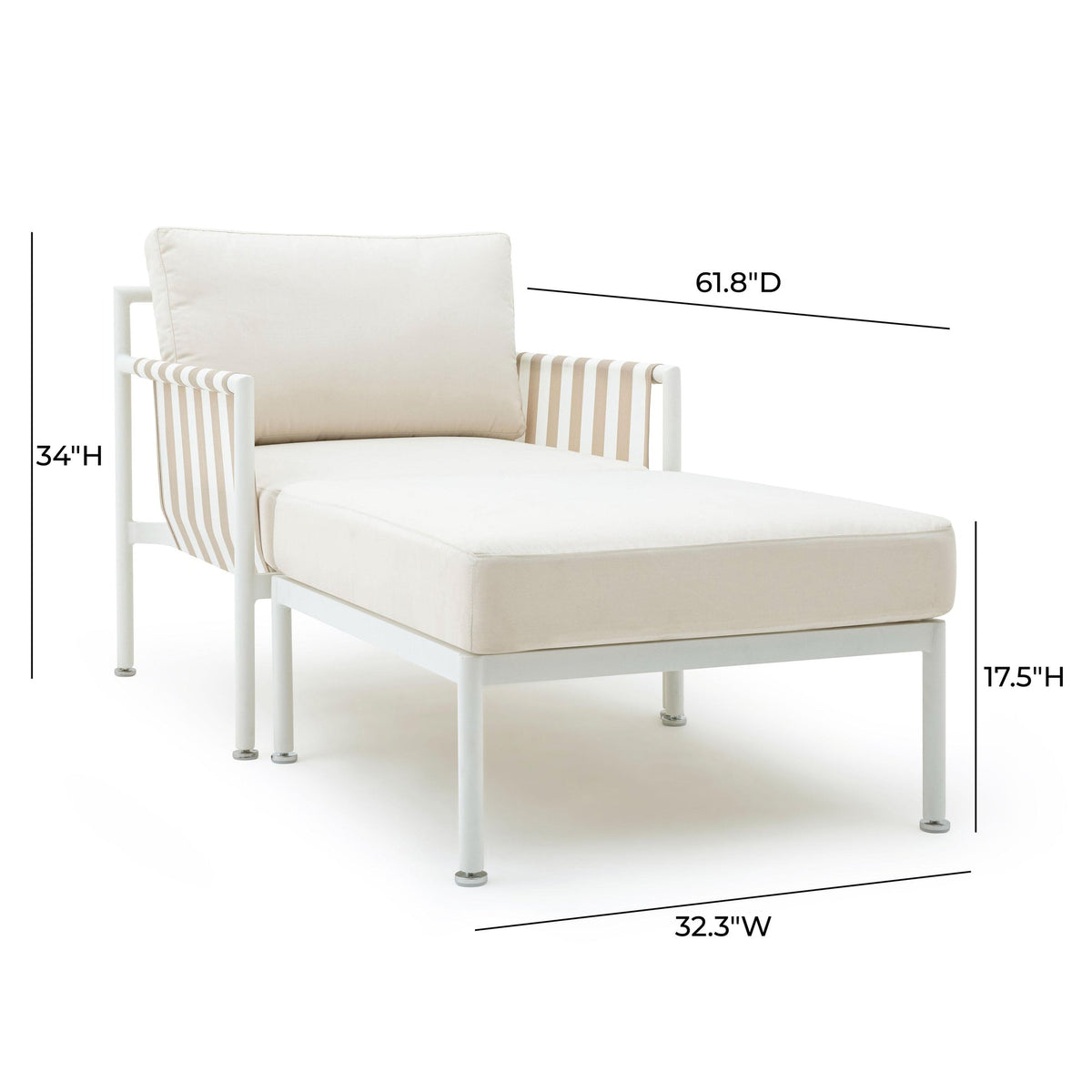 Dunes Cream Outdoor Lounge Set | BeBoldFurniture