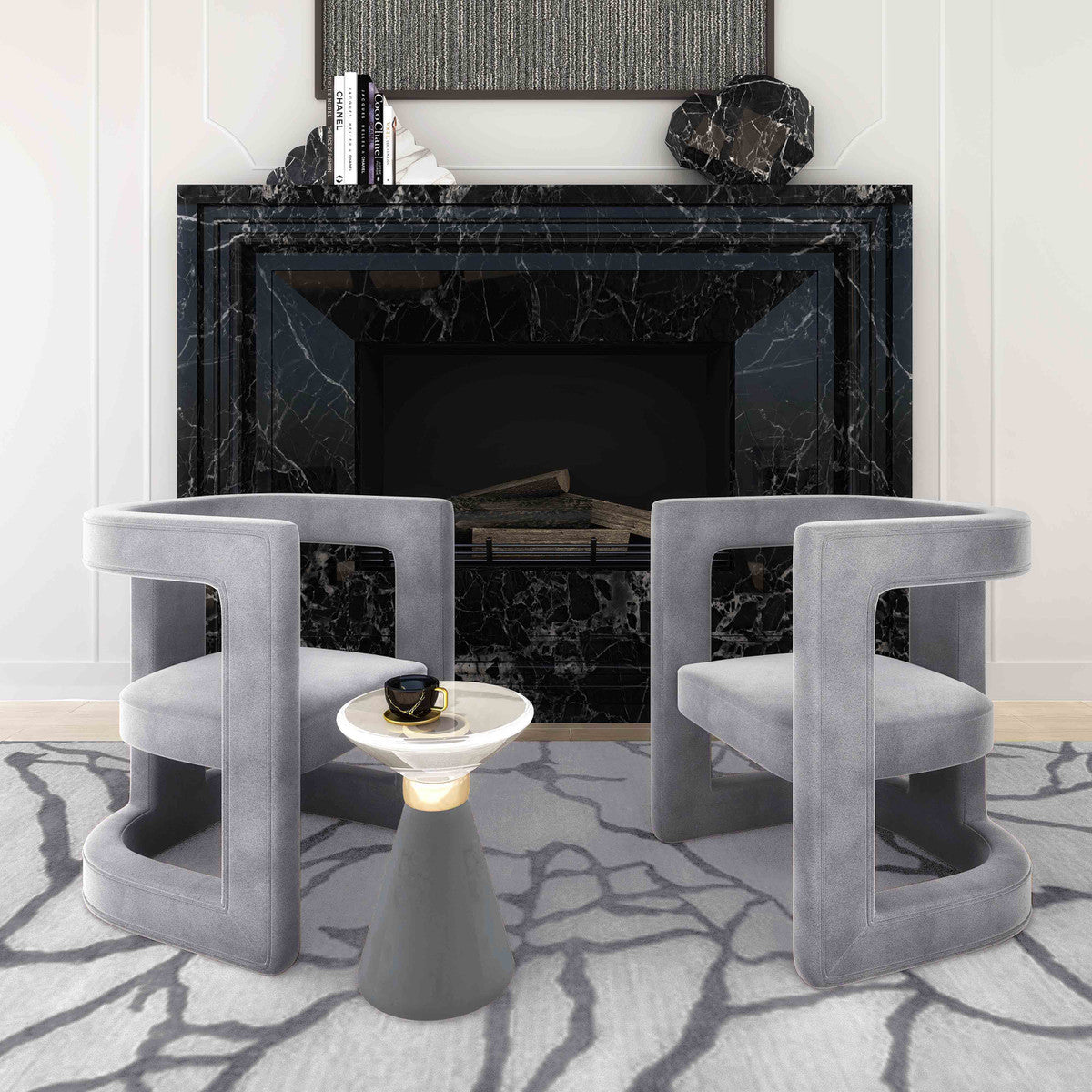 Aurora Side Table In Houston | BeBoldFurniture 