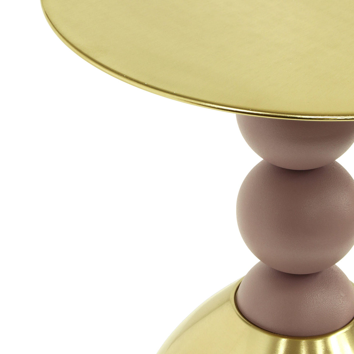 Daleyza Gold Side Table | BeBoldFurniture