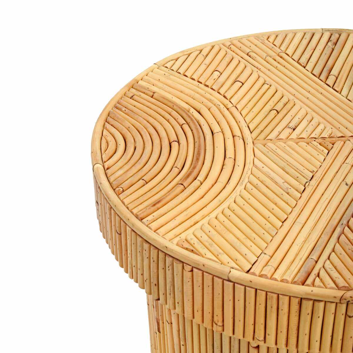 Acadia Rattan Side Table | Furniture Made in the US | BeBoldFurniture