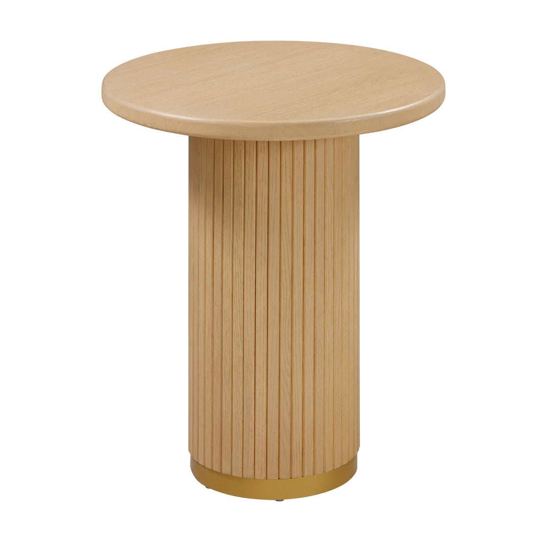 Chelsea Natural Oak Wood Entry Table | BeBoldFurniture