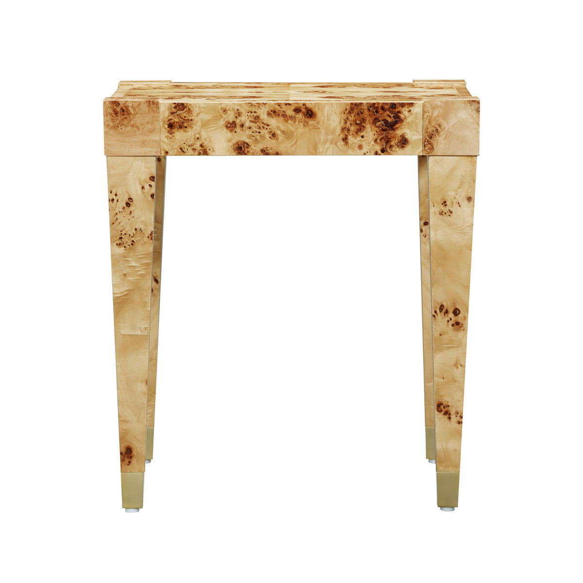 Brandyss Natural Burl End Table | BeBoldFurniture