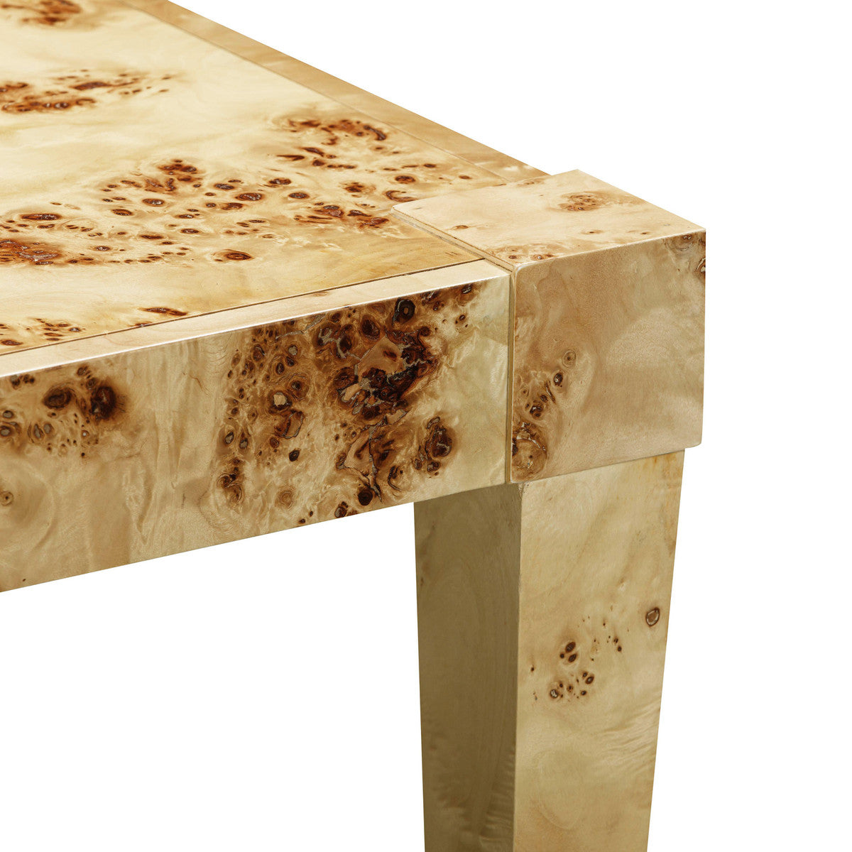 Brandyss Natural Burl End Table | BeBoldFurniture