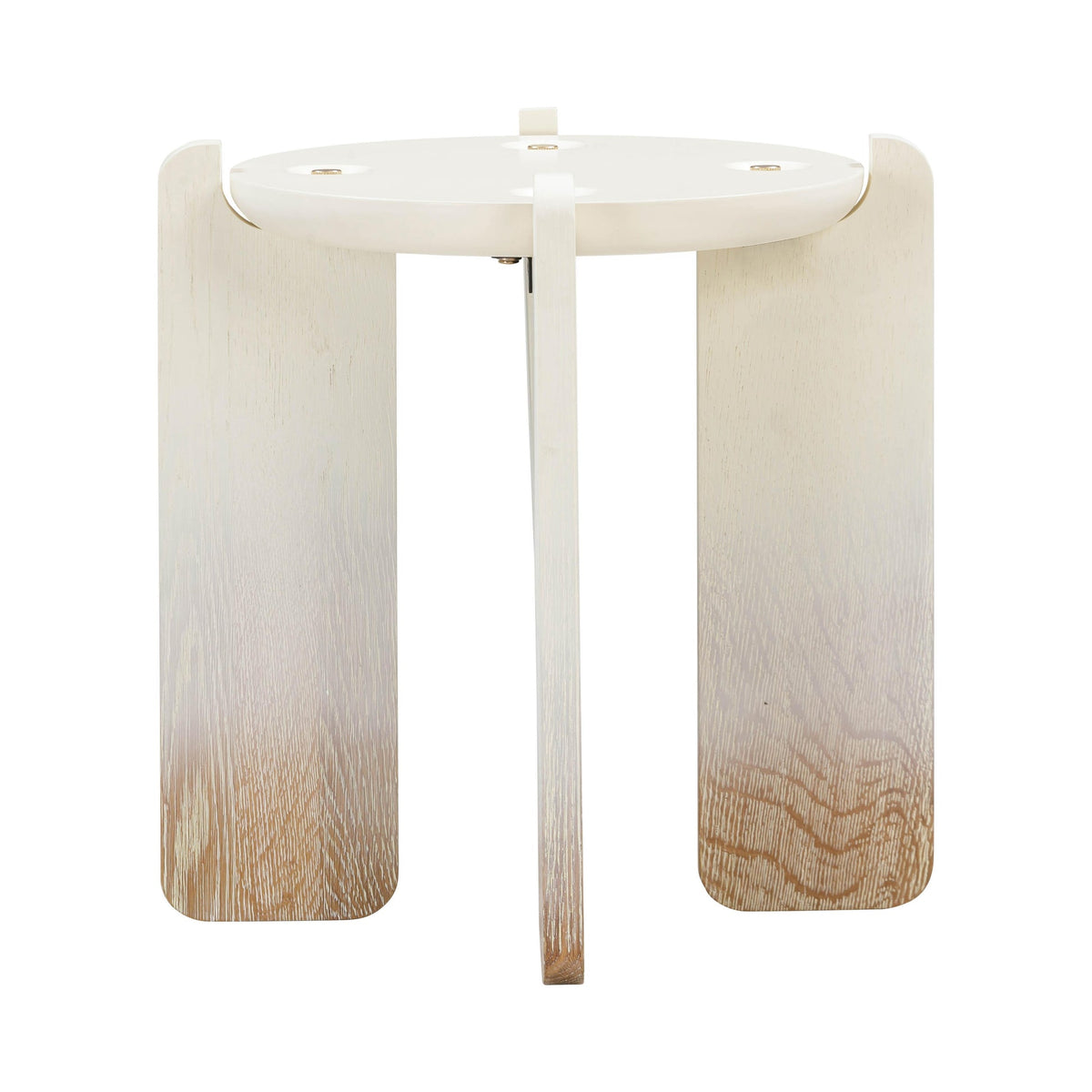 Gloria Cream Oak Side Table | BeBoldFurniture