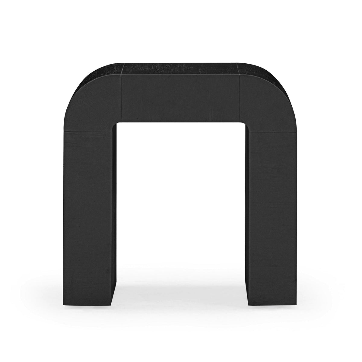 Hump Black Side Table