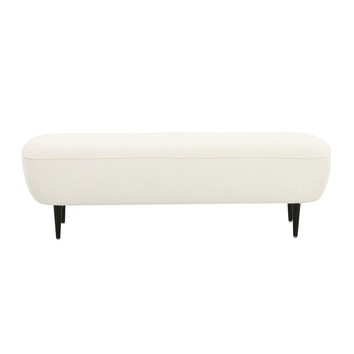 Denise Cream Boucle Bench | BeBoldFurniture