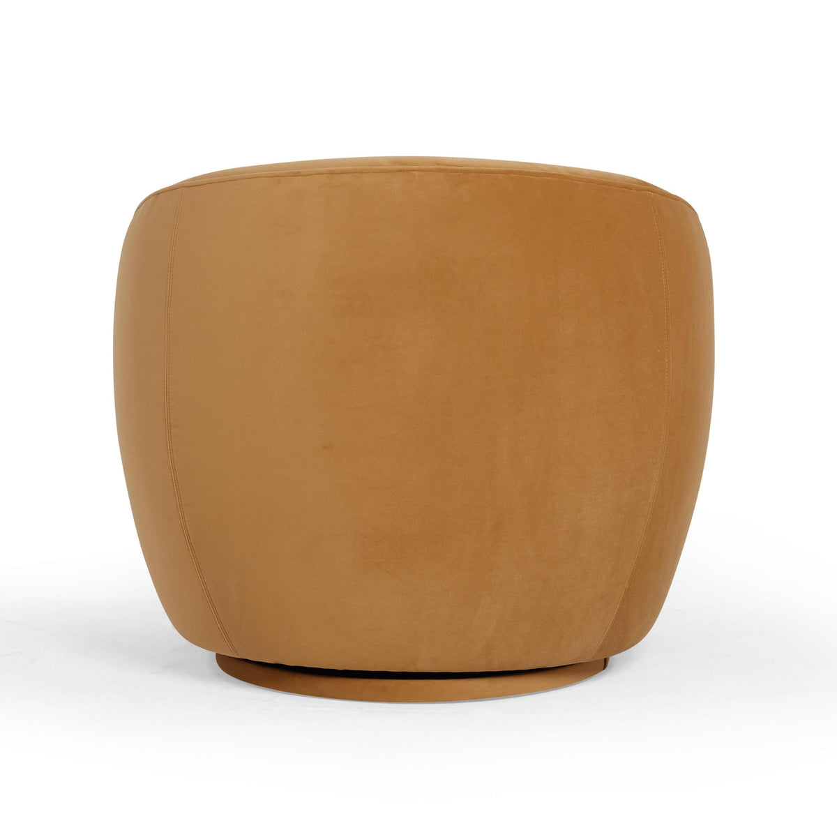 Jordan Tan Velvet Swivel Chair | BeBoldFurniture