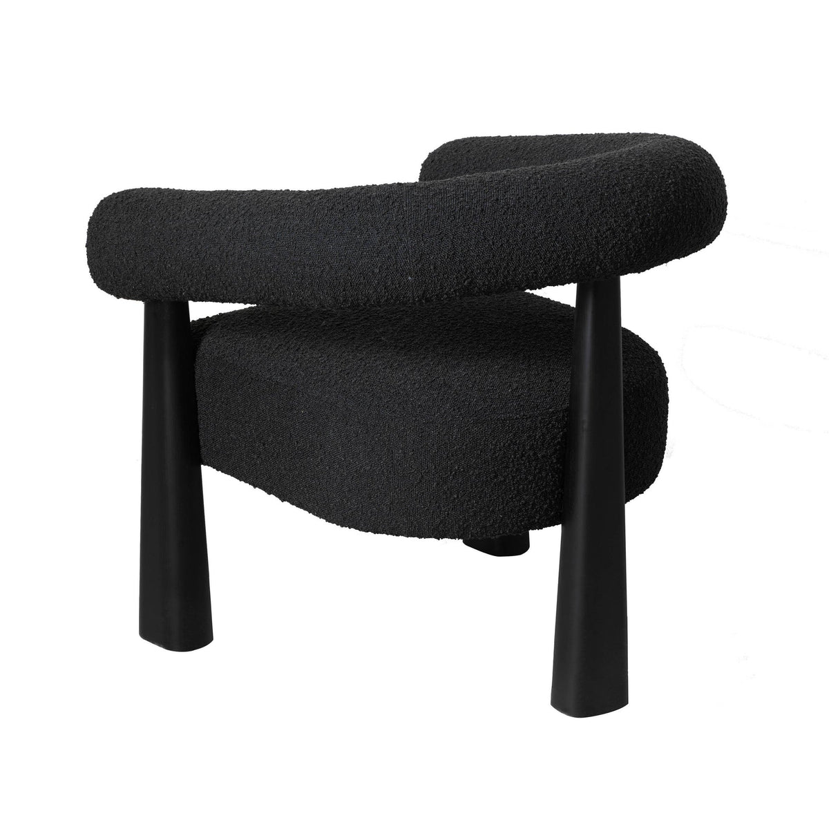 Spara Black Performance Boucle Accent Chair | BeBoldFurniture