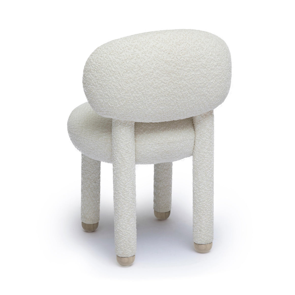 Manu Cream Performance Boucle Side Chair | BeBoldFurniture