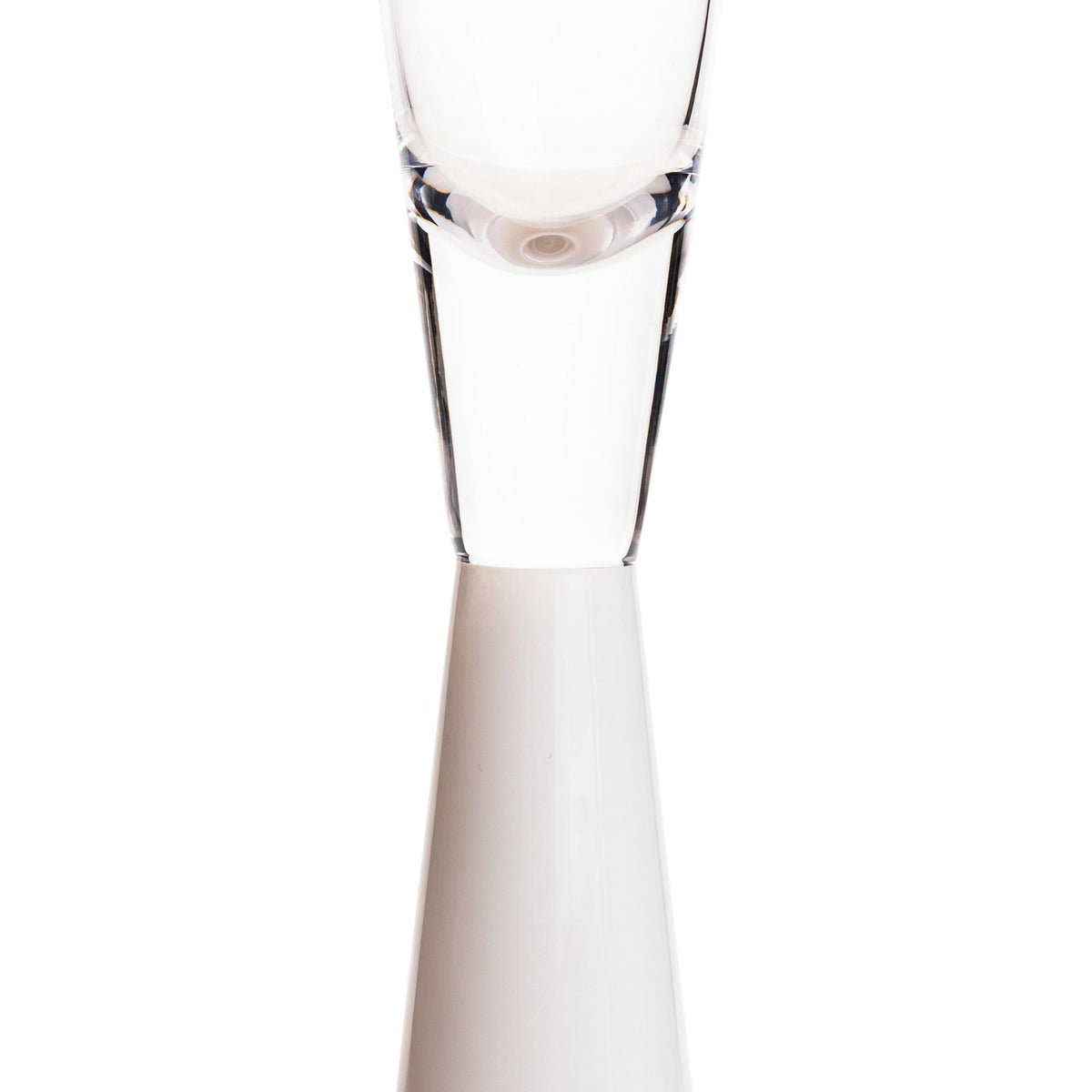 Flute White Champagne Glasses - Set of 4 | BeBoldFurniture